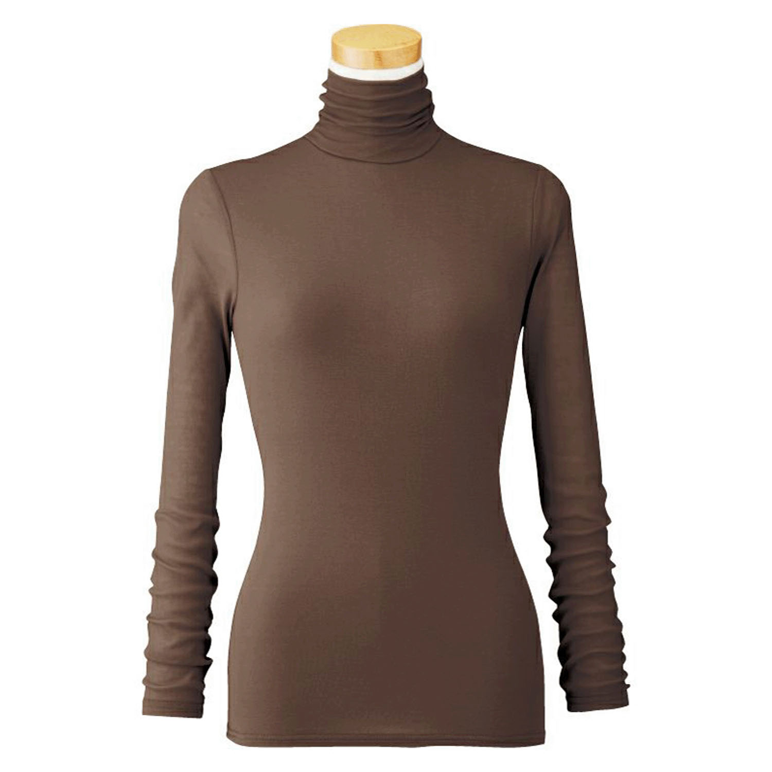 【お取り寄せ】天使の綿シフォン ハイネック長袖 2重袖 - 画像4