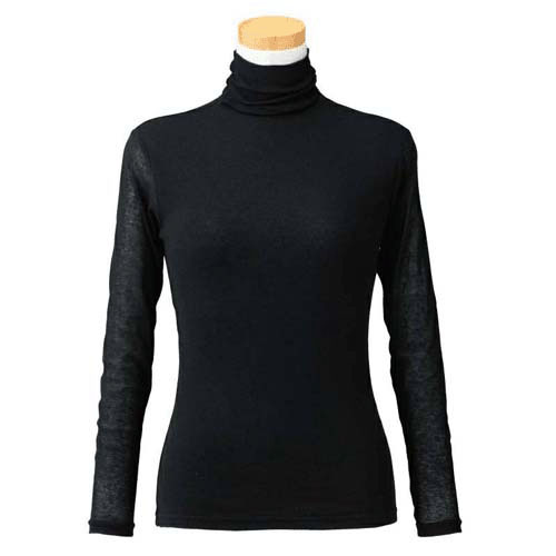 【お取り寄せ】天使の綿シフォン ハイネック長袖1重袖 - 画像2