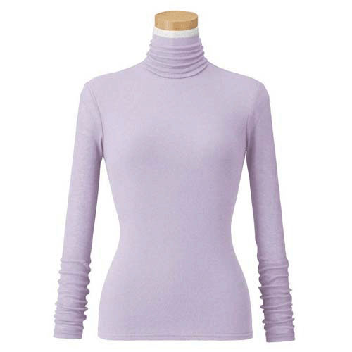 【お取り寄せ】天使の綿シフォン ハイネック長袖1重袖 - 画像17