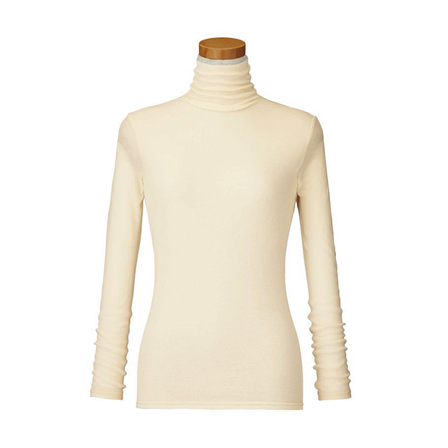 【お取り寄せ】天使の綿シフォン ハイネック長袖1重袖 - 画像21