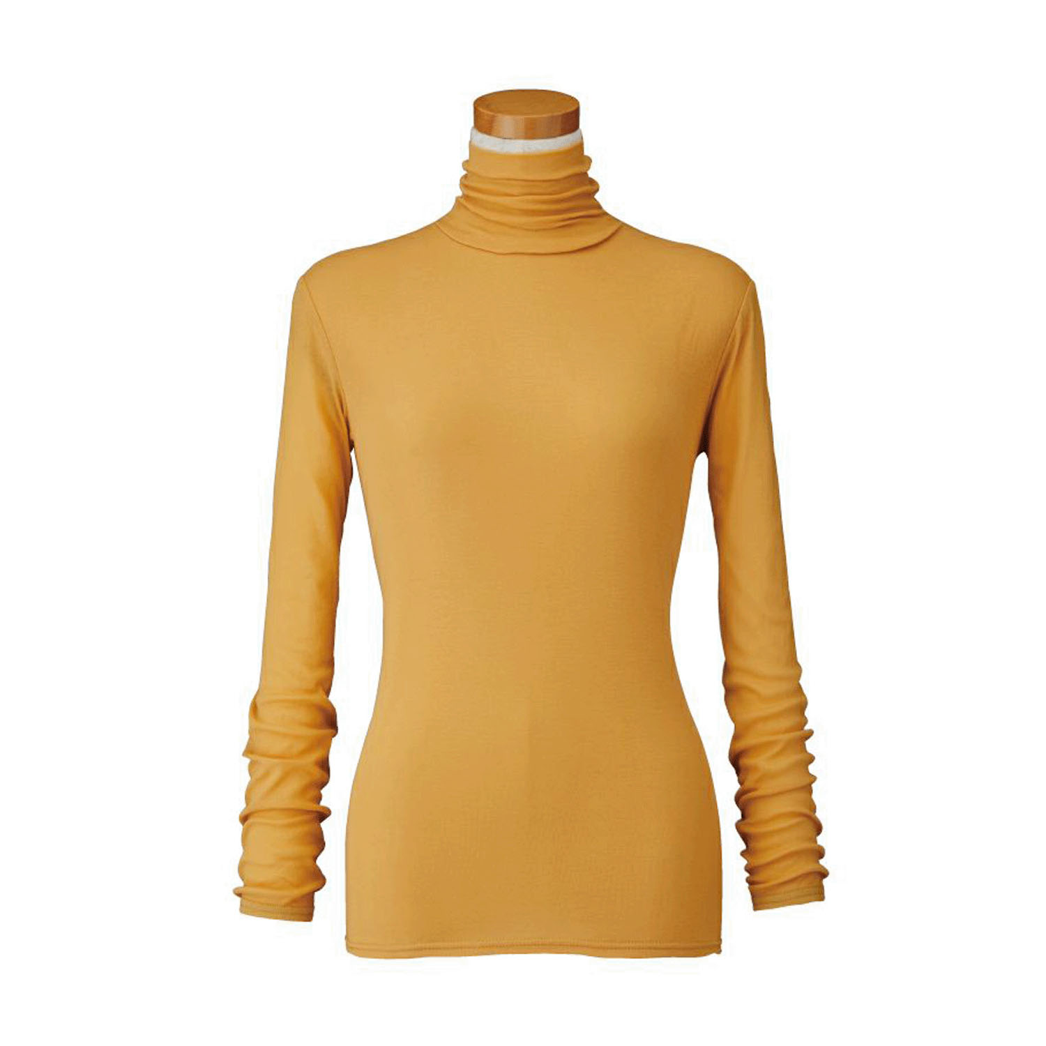 【お取り寄せ】天使の綿シフォン ハイネック長袖1重袖 - 画像5