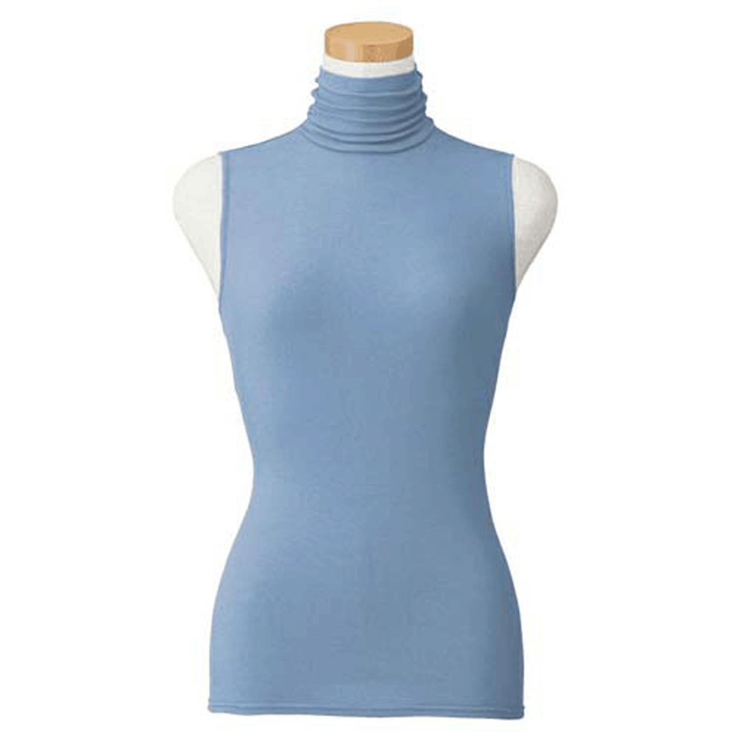 【お取り寄せ】 天使の綿シフォン ハイネックノースリーブ - 画像14