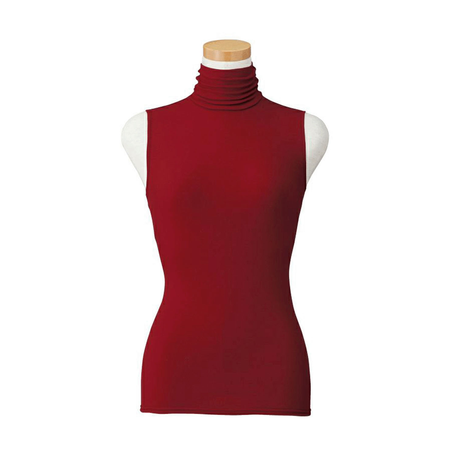 【お取り寄せ】 天使の綿シフォン ハイネックノースリーブ - 画像20