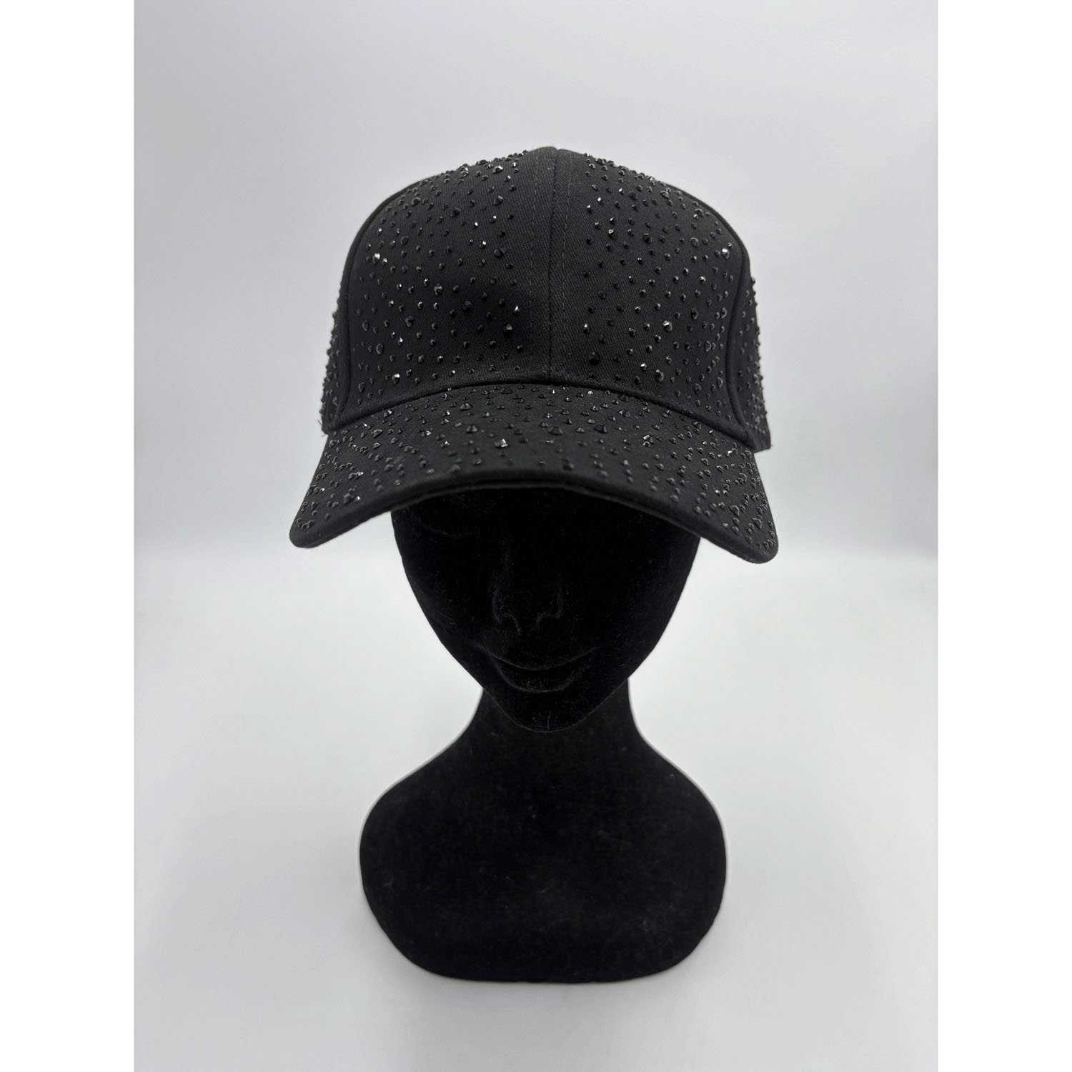 ラインストーンデニムキャップ - 画像2