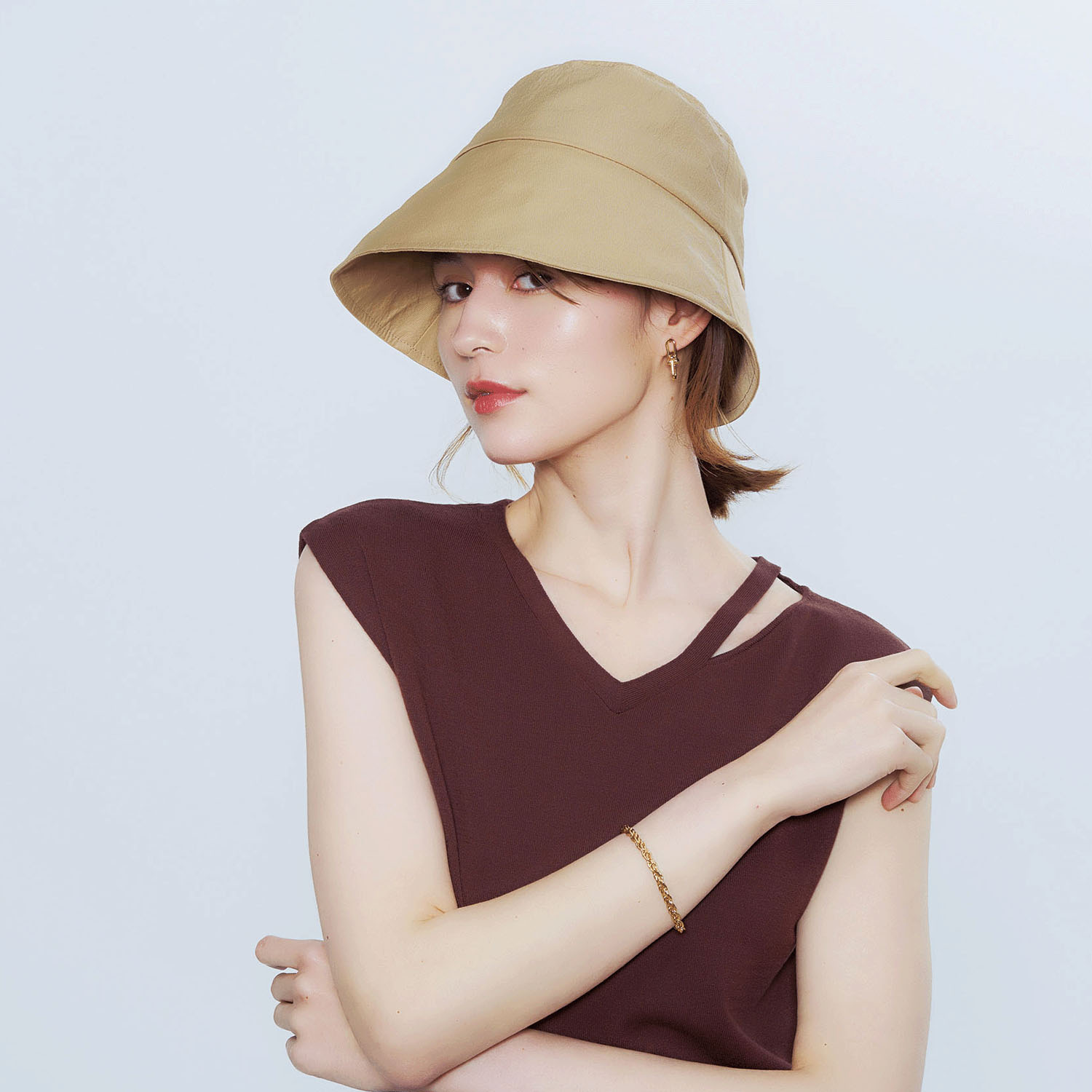 PRECIOUS UV ブリムバケットハット - 画像18