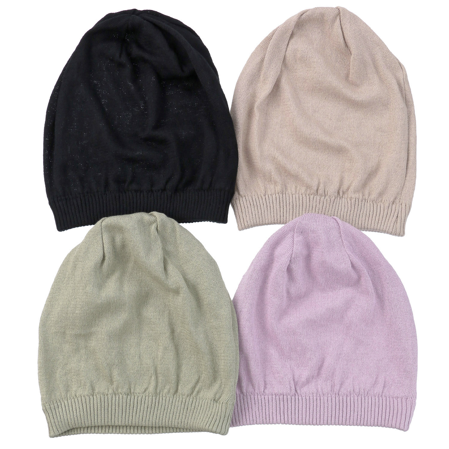 日本製 オーガニックコットン薄編みワッチ