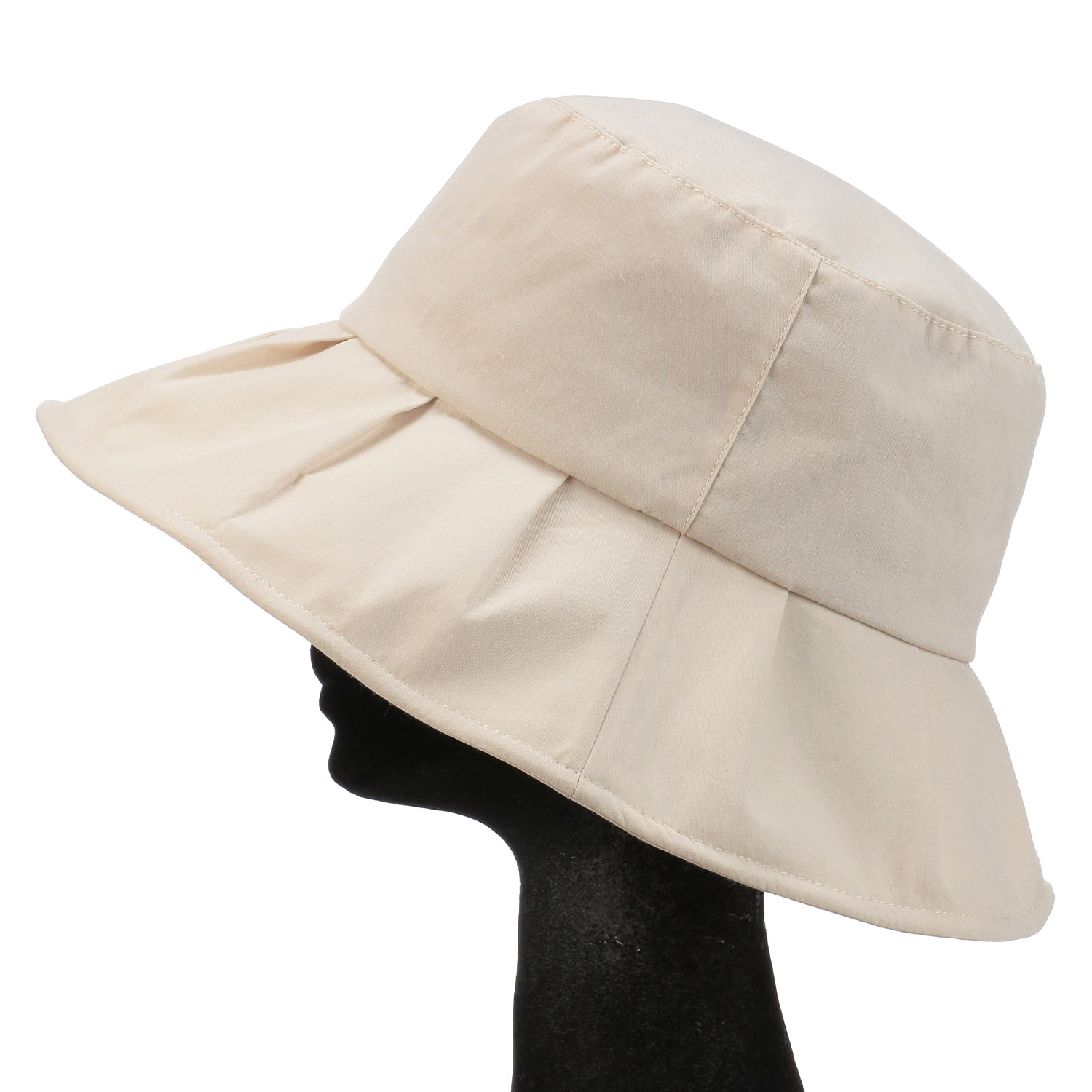 花粉対策ギャザーハット - 画像3