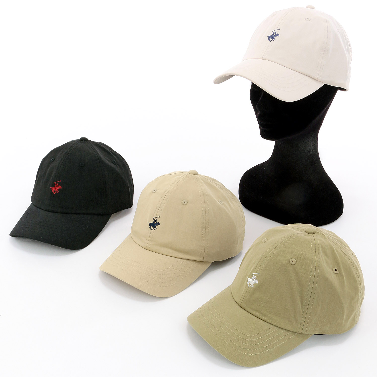 BEVERLY HILLS POLO CLUB ウォッシュツイルキャップ