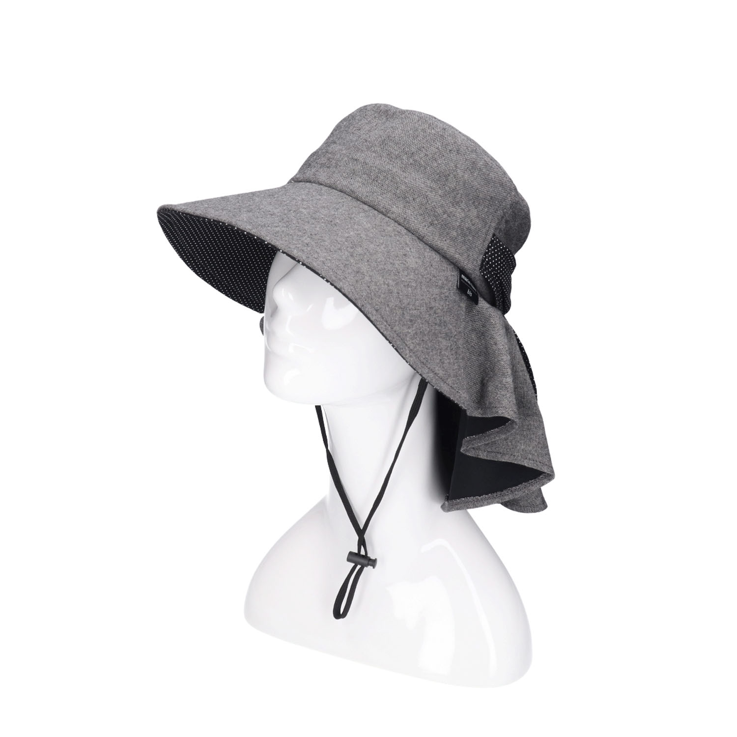 marie claire bis  ドットギャザーハット - 画像1