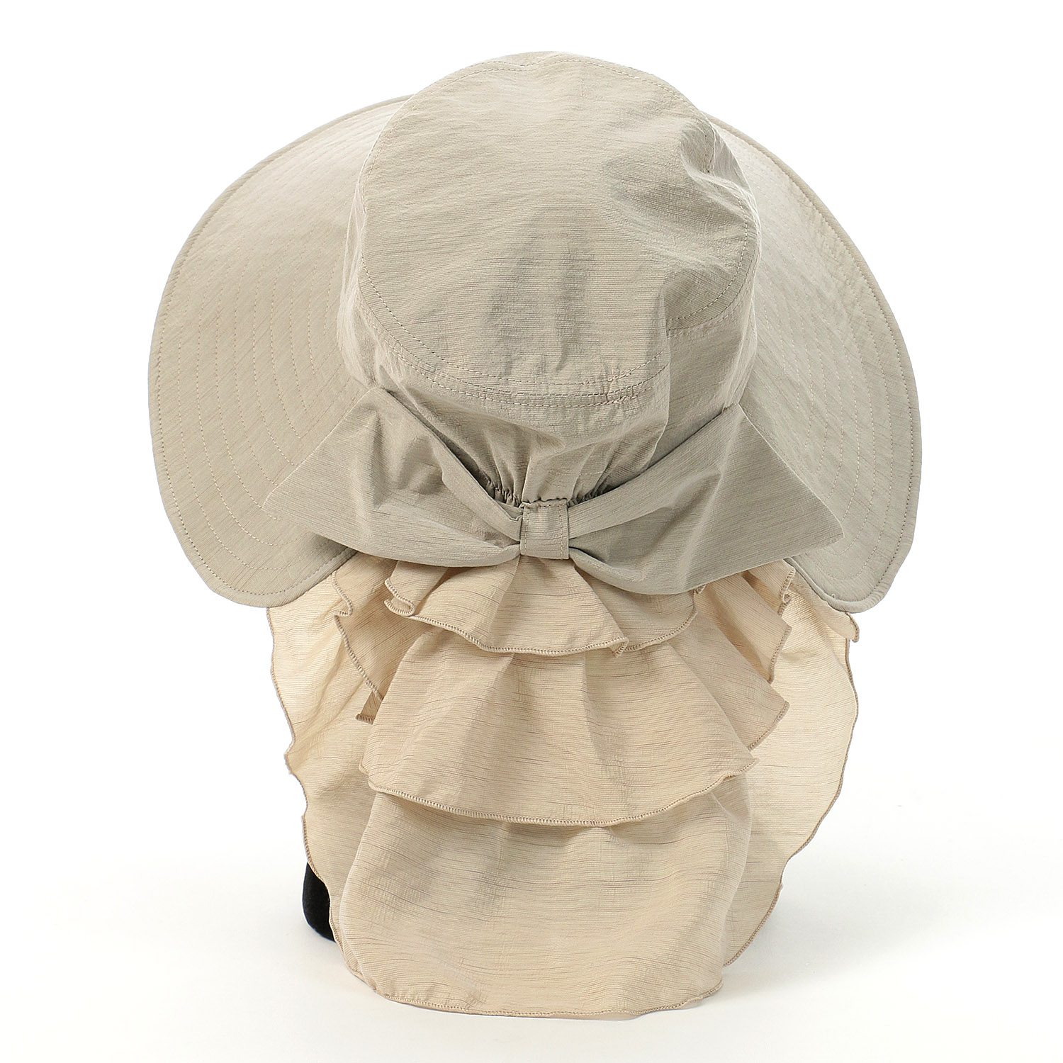 一級遮光シェードフリルハット - 画像4