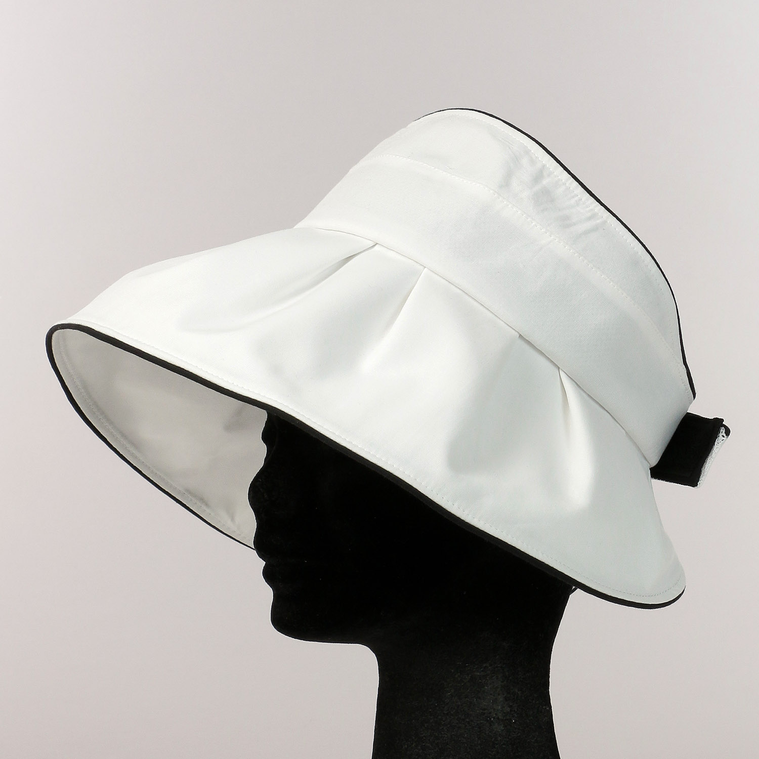 ギャザーブリムくるくるバイザー - 画像2