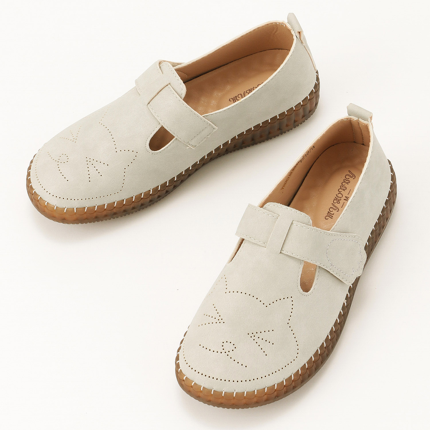 猫パンチングシューズ - 画像2