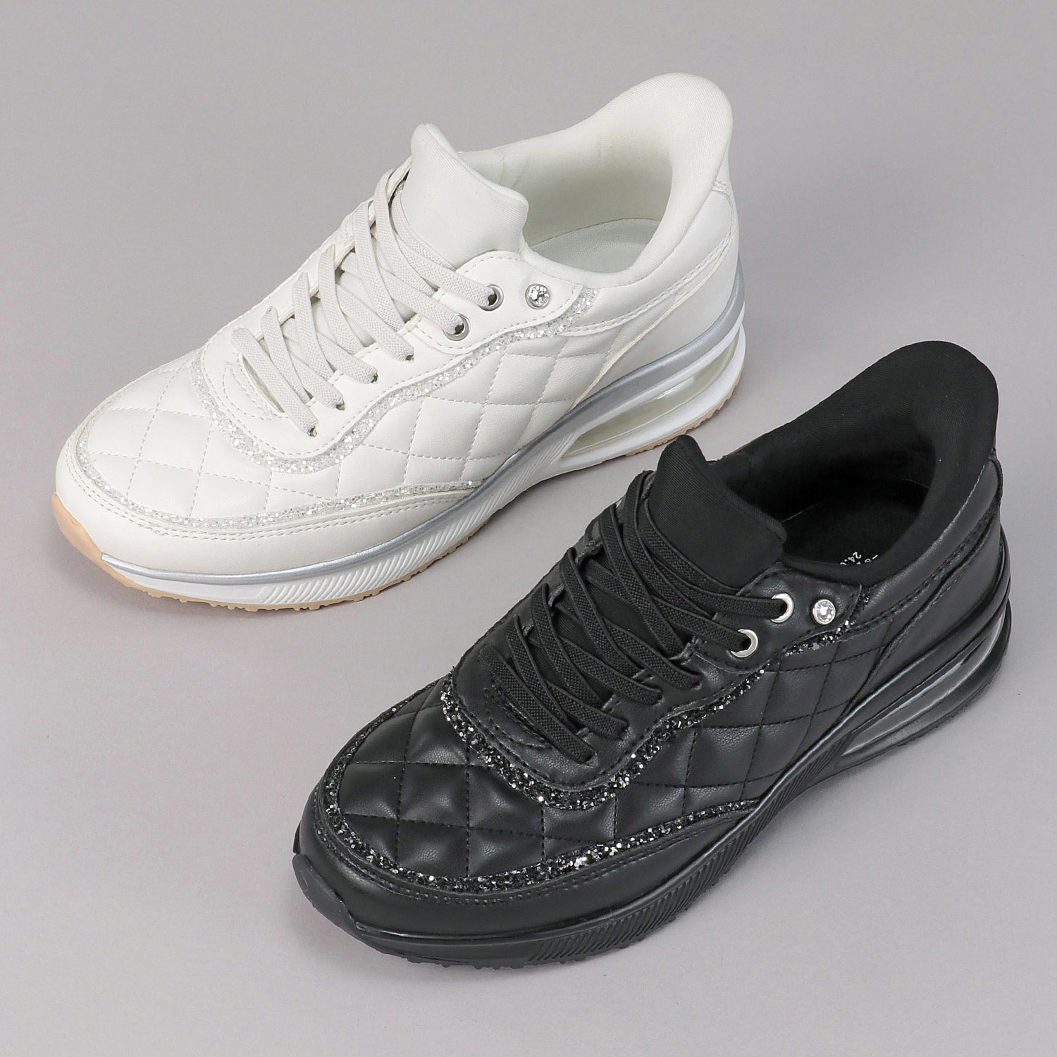 CLIMB FOOT SLIDEZ キルティングスニーカー