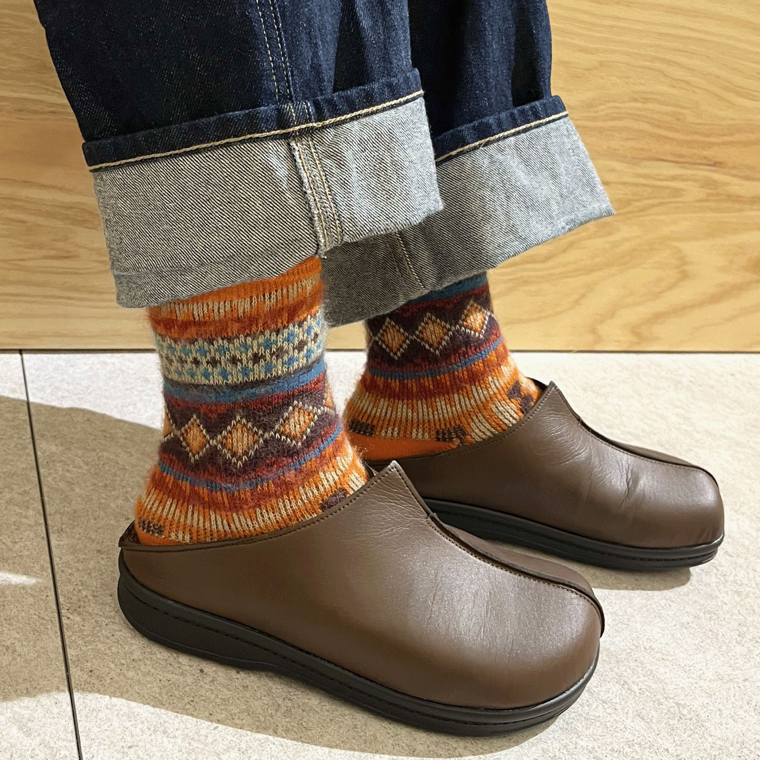 カカト付サンダル 6880 - 画像2