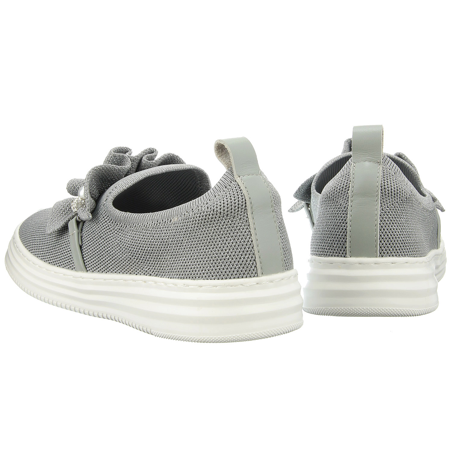 【好評パールフリルシューズ】 de ocho A de ocho パールフリルシューズ52－J52－28 - 画像4