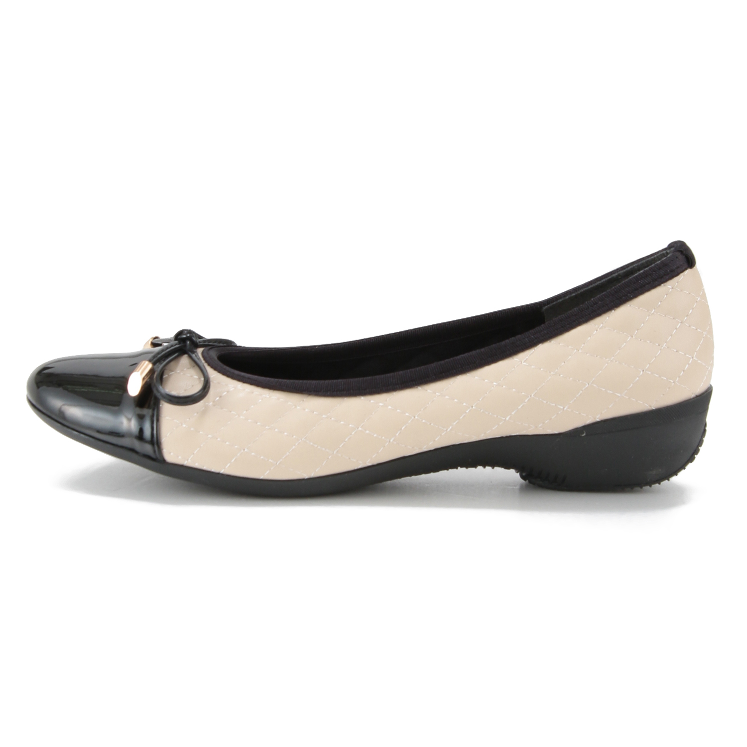 AC エナメルコンビパンプス1248 - 画像4