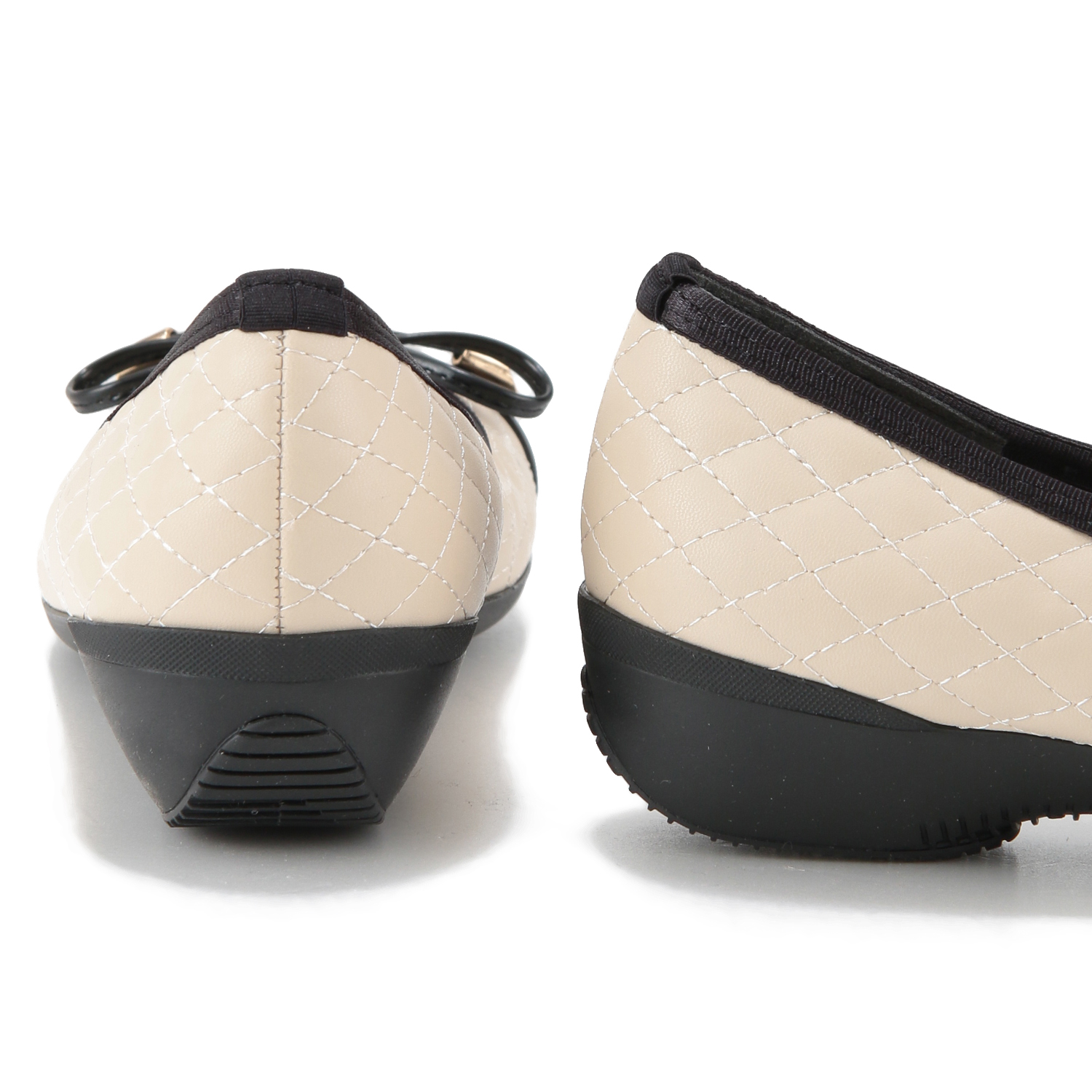 AC エナメルコンビパンプス1248 - 画像5