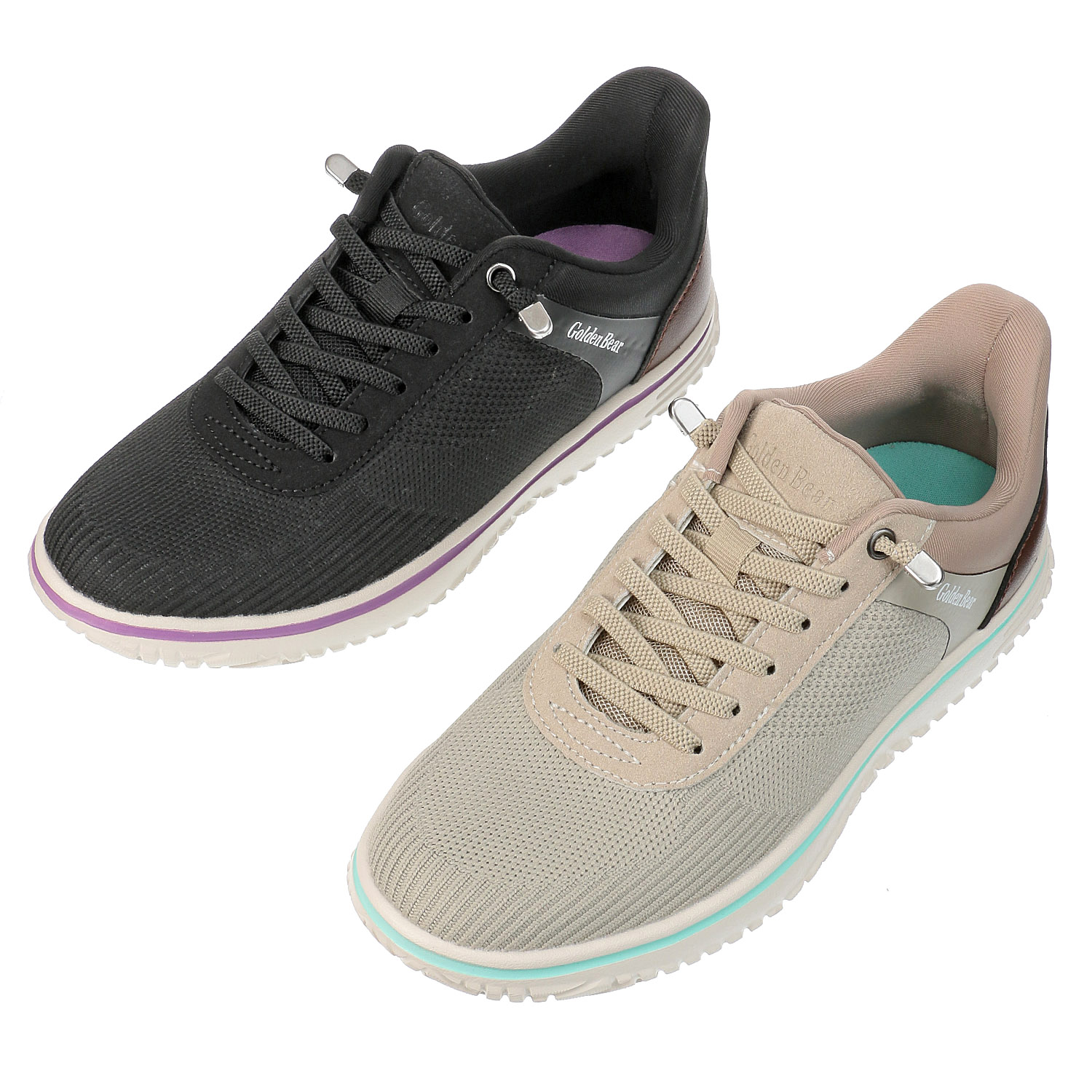 Golden Bear楽イン軽量レースアップスニーカーGB415