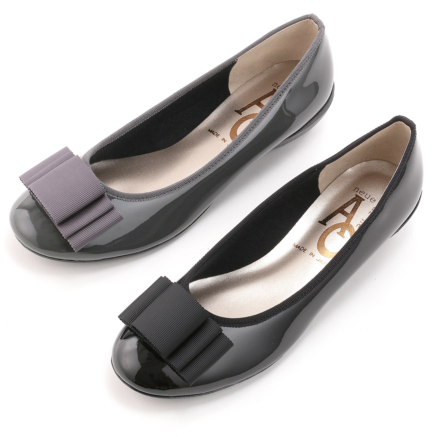 【モカブラウン（トープ）新色追加】 AC リボン付きパンプス 1527