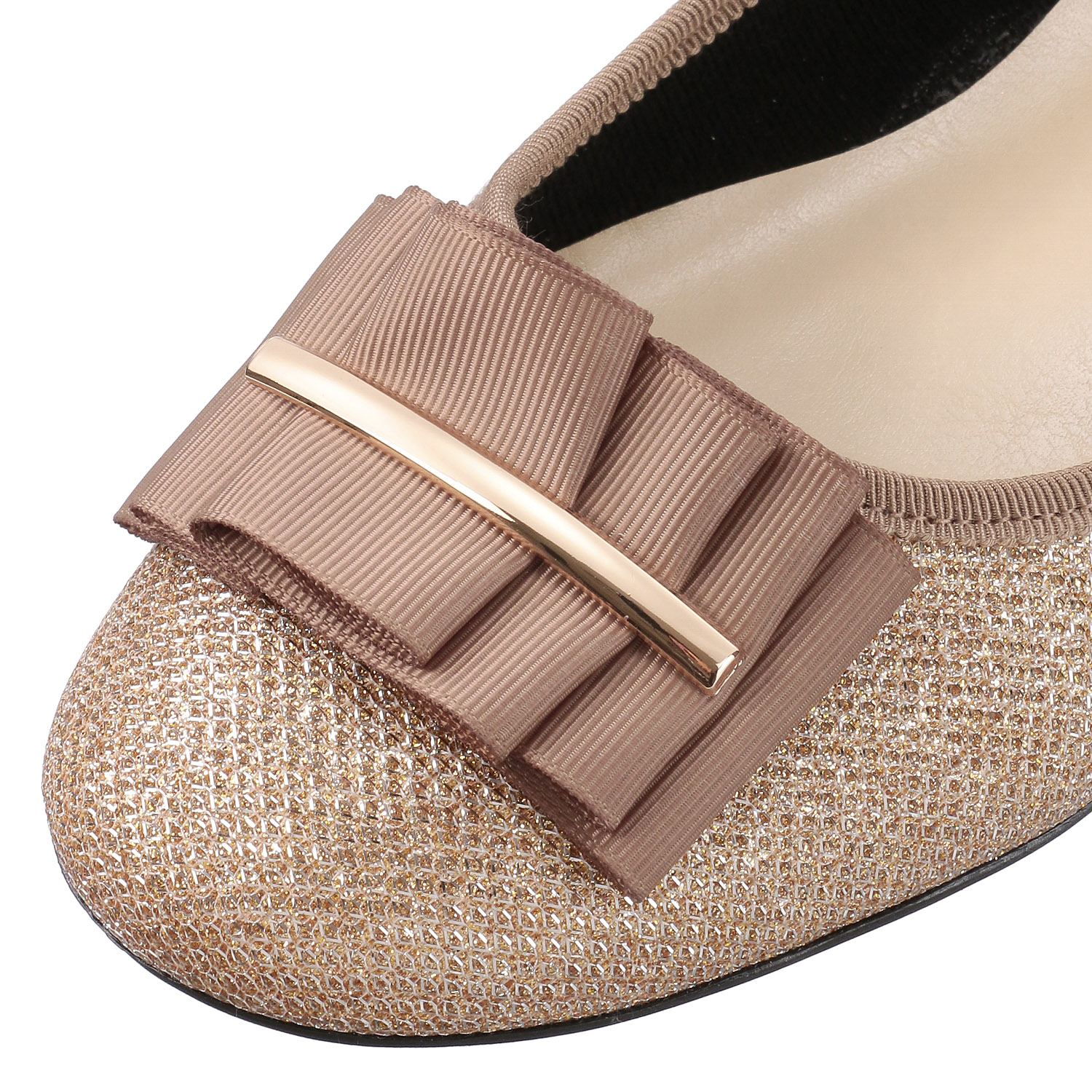 AC リボン付きグリッタ―パンプス1125 - 画像7