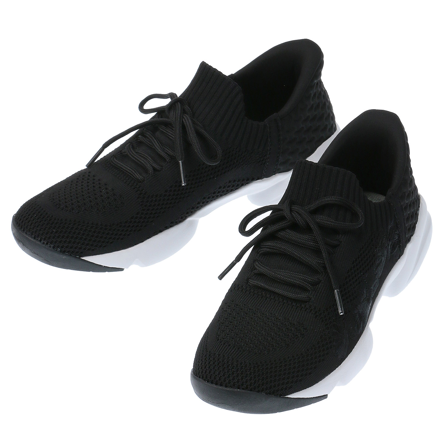 【するっと脱ぎ履きスニーカー】SPEEDY DUCK するっとINニットスニーカー 8070 - 画像3