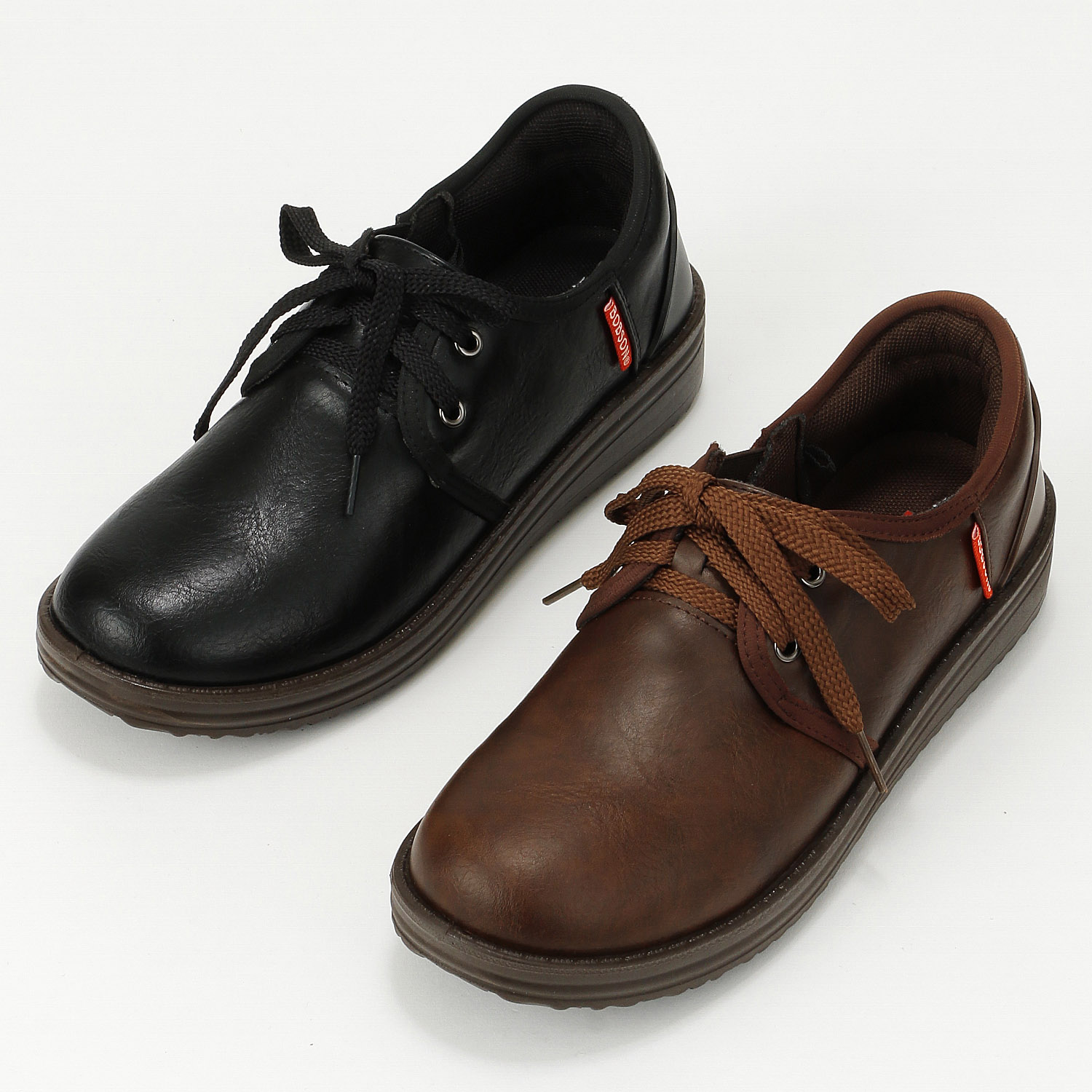BOBSON イージーイン レースアップシューズ BS－0071 - 画像1