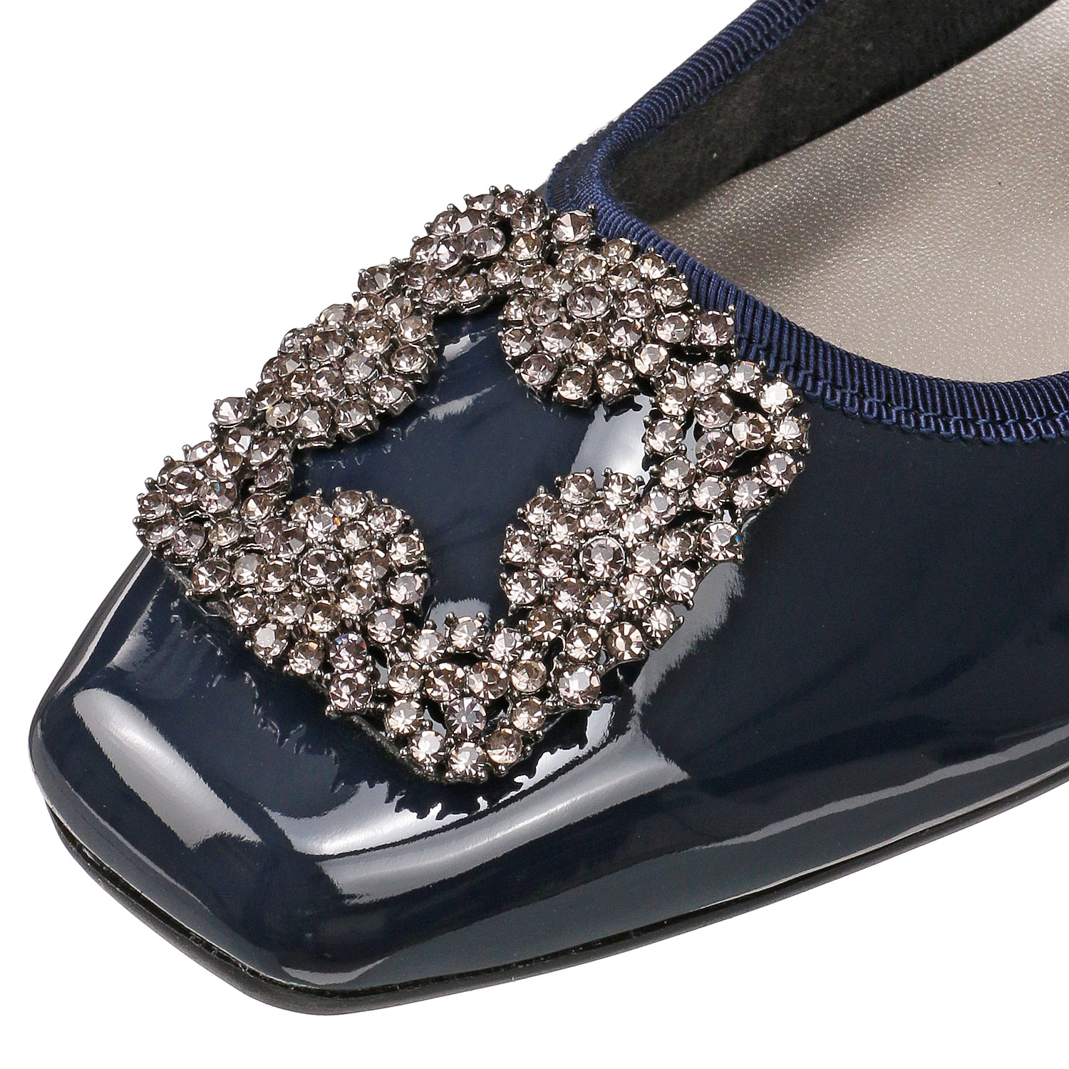 AC ダイヤバックル付パンプスA7700 - 画像7