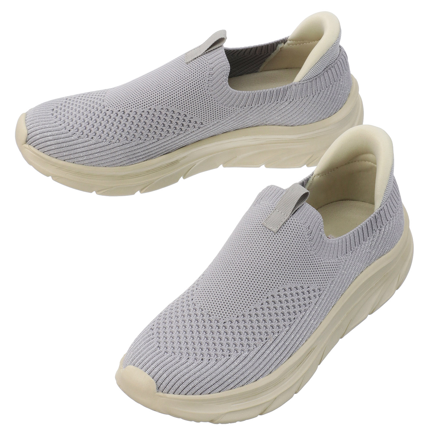 【するっと脱ぎ履きスニーカー】SPEEDY DUCK するっとINニットスニーカー7820 - 画像2