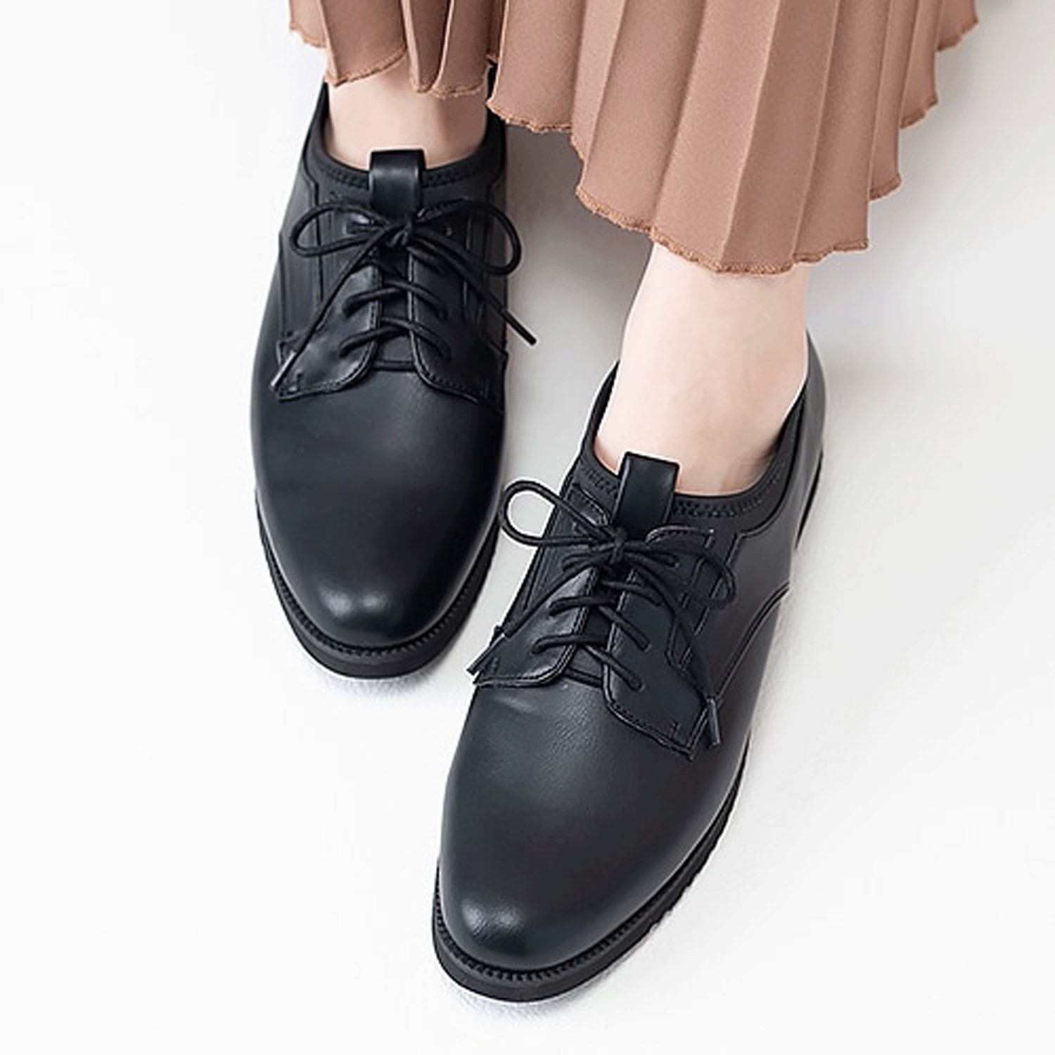 JELLY BEANS レースアップマニッシュシューズ - 画像2