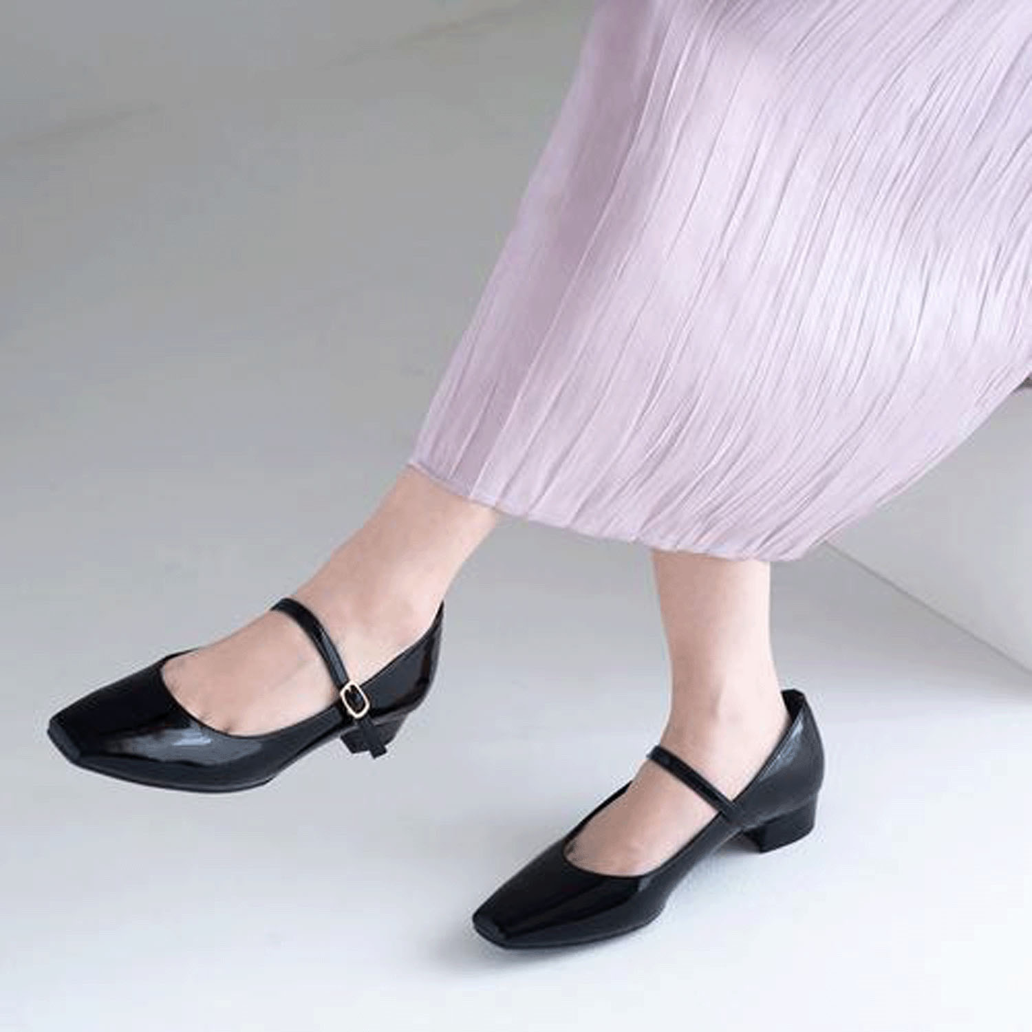 JELLY BEANS ワンストラップレインパンプス - 画像4