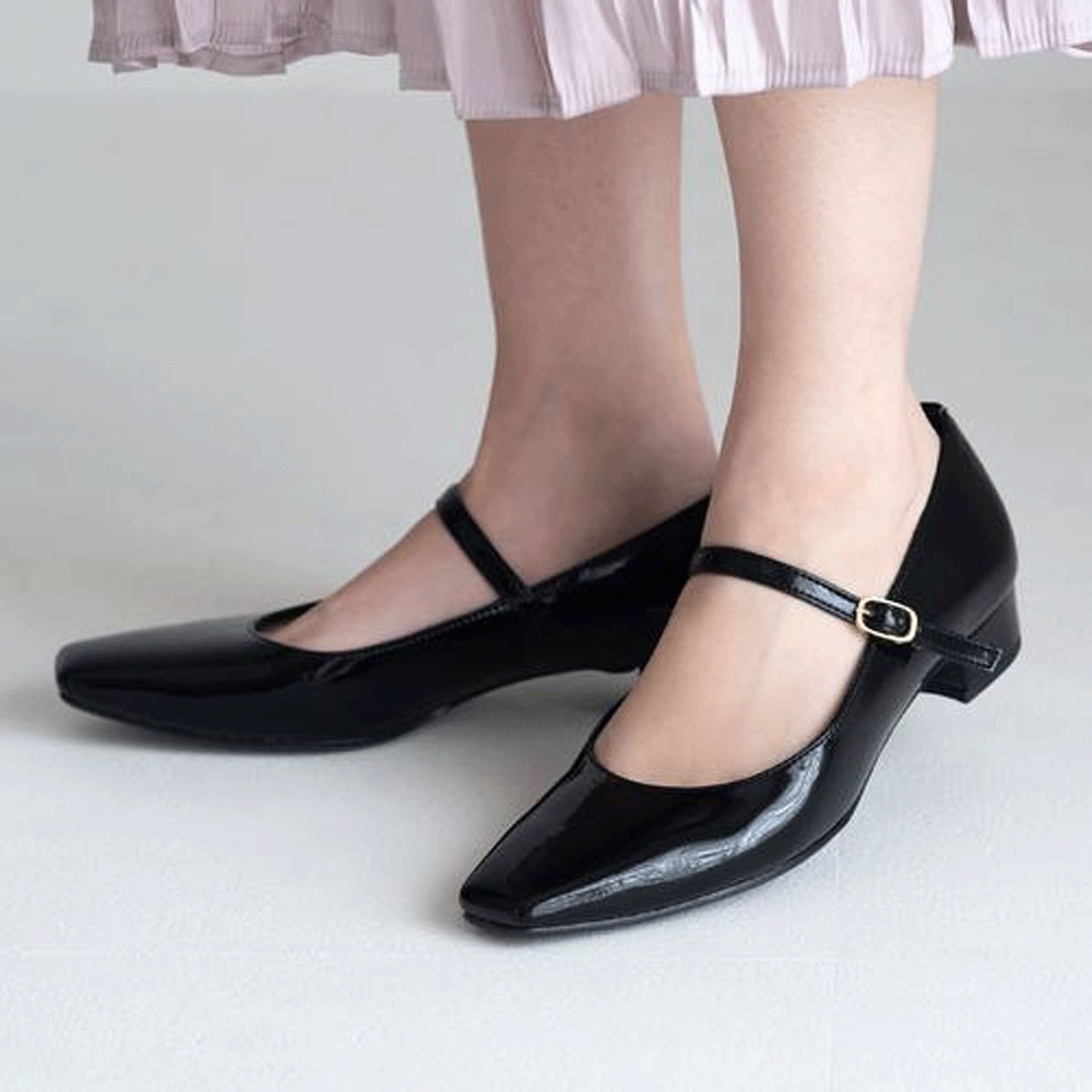 JELLY BEANS ワンストラップレインパンプス - 画像1