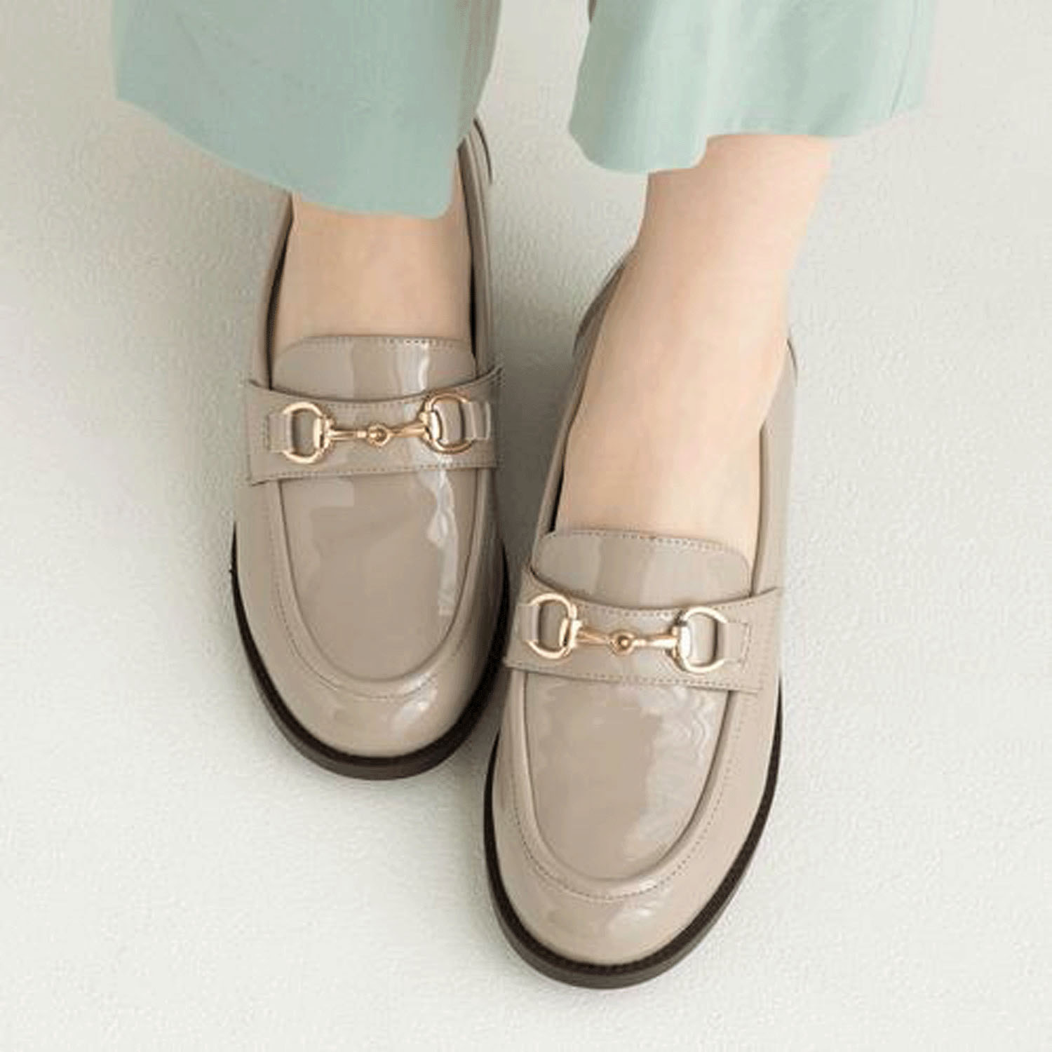 JELLY BEANS ビットローファーレインパンプス - 画像3