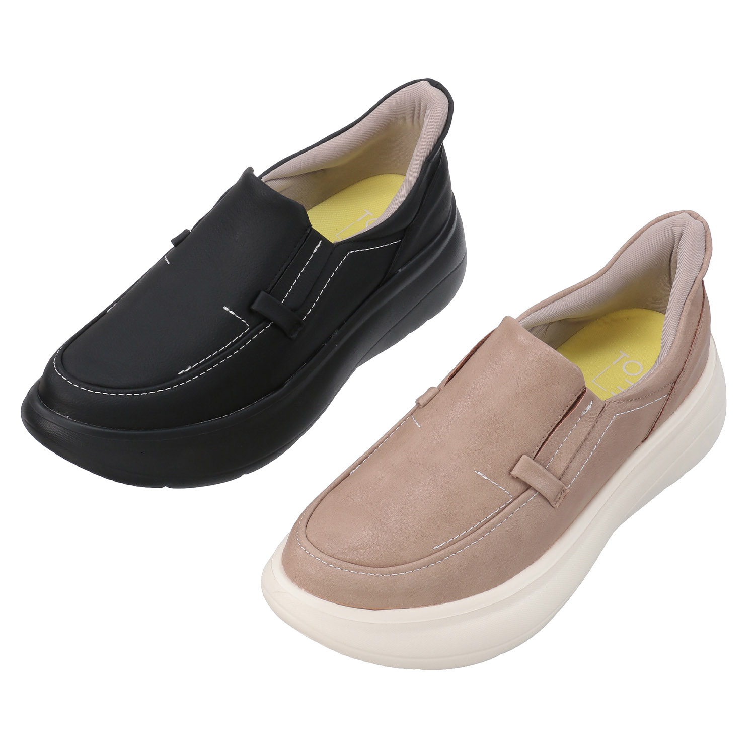 TOP FIT スリッポンシューズ LC－1228 - 画像1