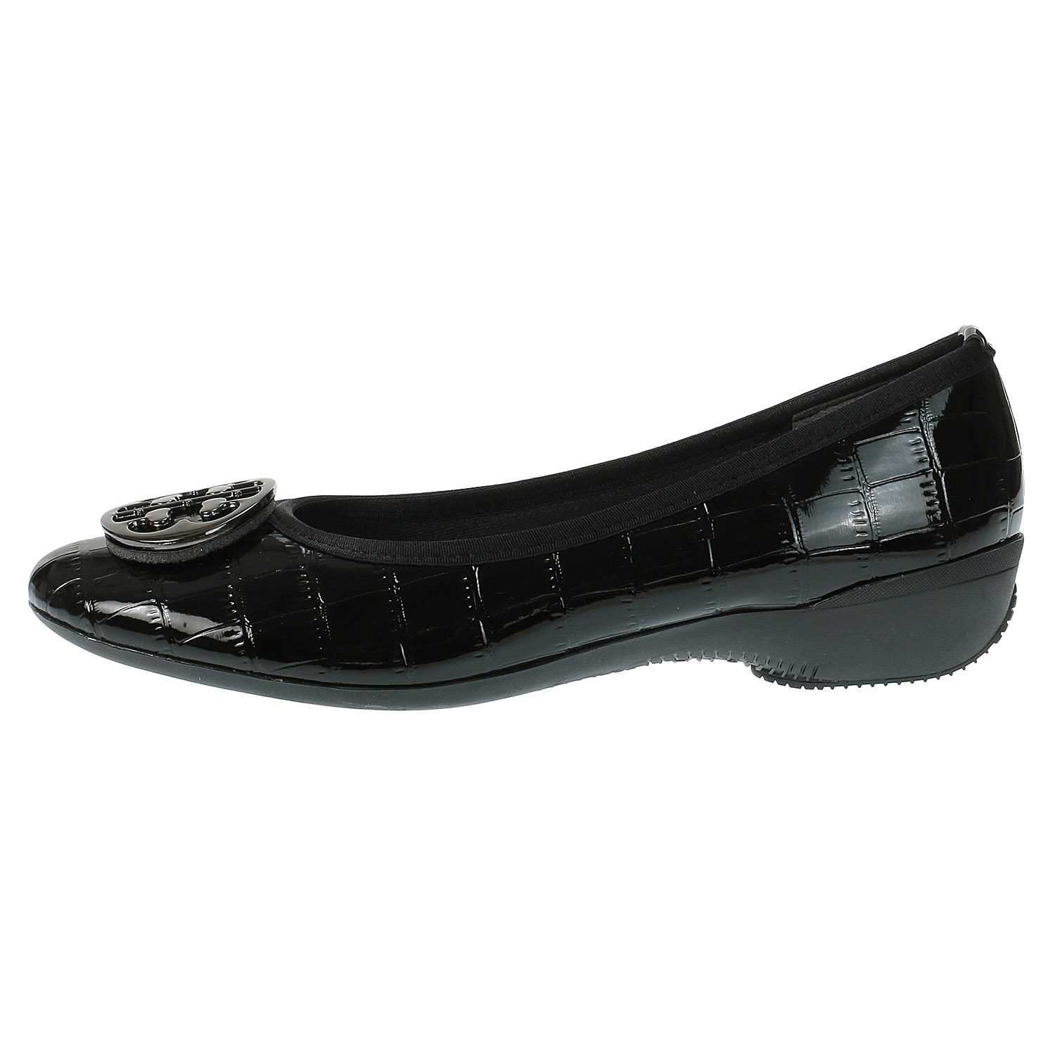 【AC 人気パンプス】 AC バックル付クロコ型押しパンプス1487 - 画像4