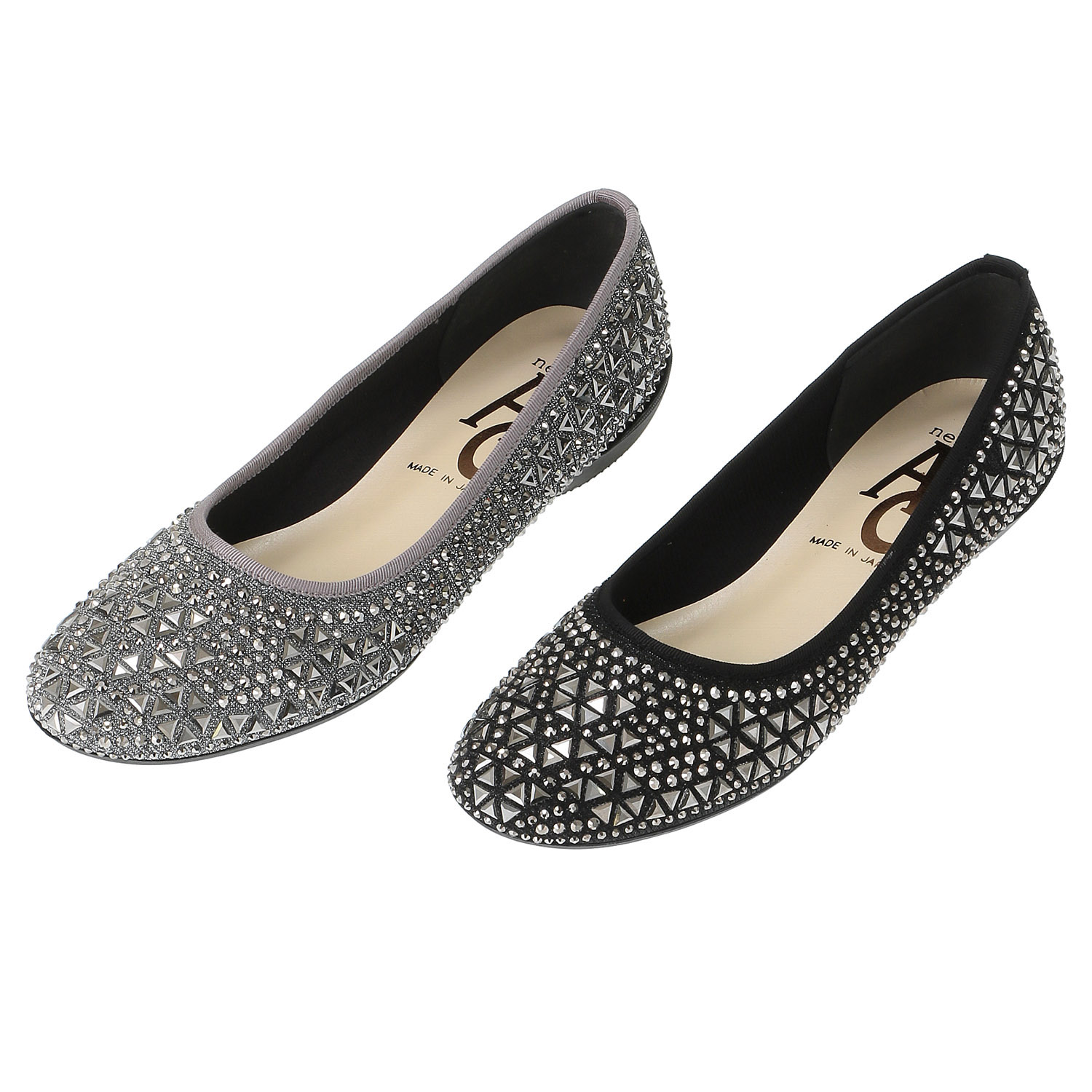 AC ミラーストーン付きパンプス127 - 画像1