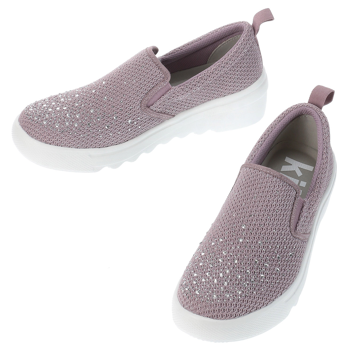 Kitson ニットスリッポンスニーカー1003 - 画像4