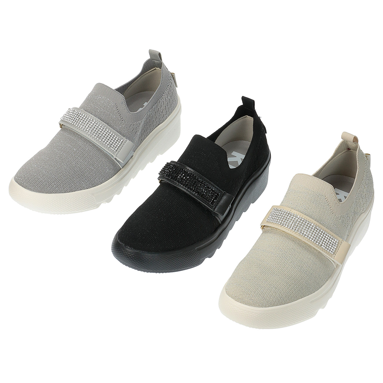 Kitson ラメベルトスニーカー 1113