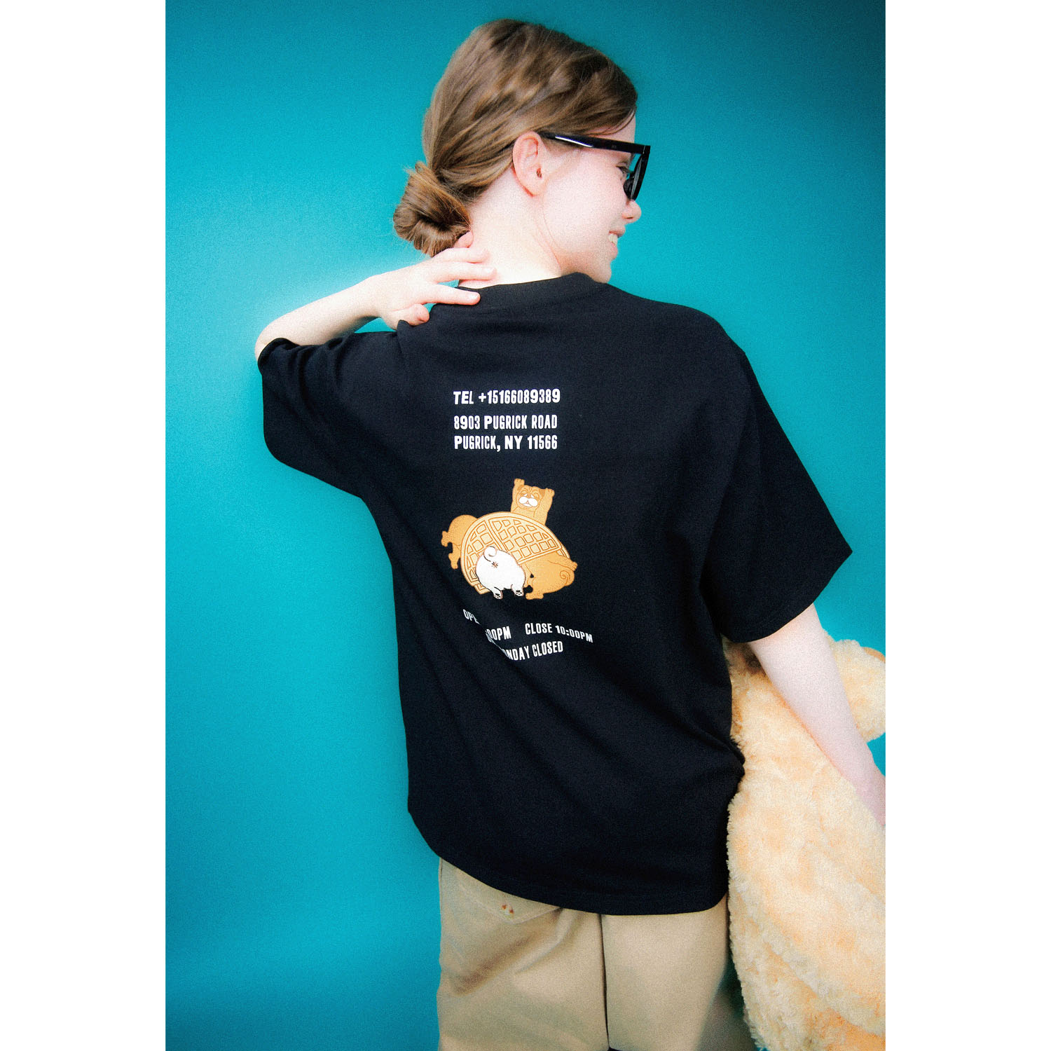 【3／26まで予約受付中】HUMAROUS  PUGFFLE CHICKEN Tee - 画像6