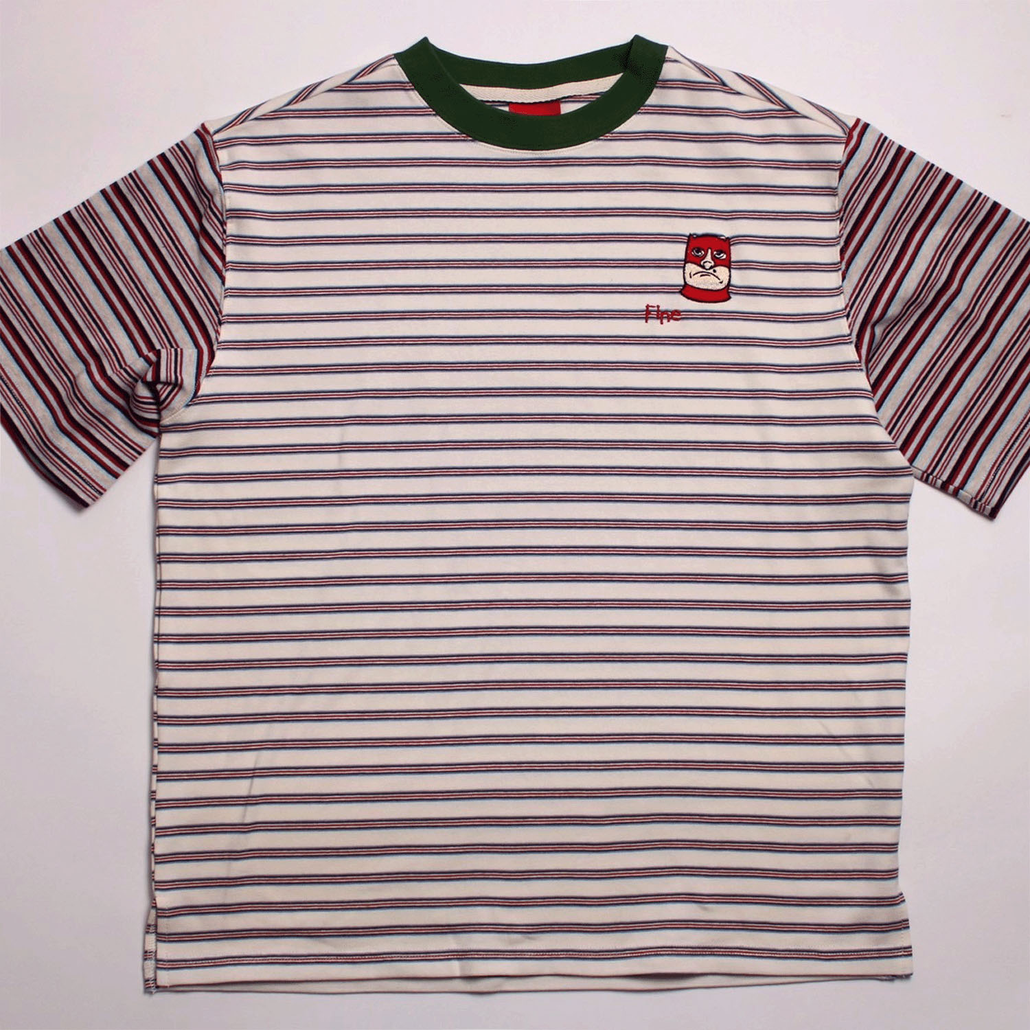 【Insta Live】HUMAROUS  Fine Line Border Tee - 画像4