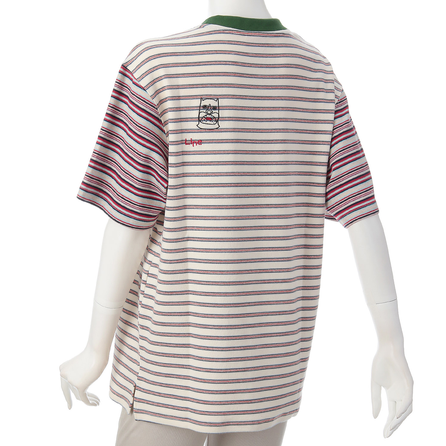 【Insta Live】HUMAROUS  Fine Line Border Tee - 画像7