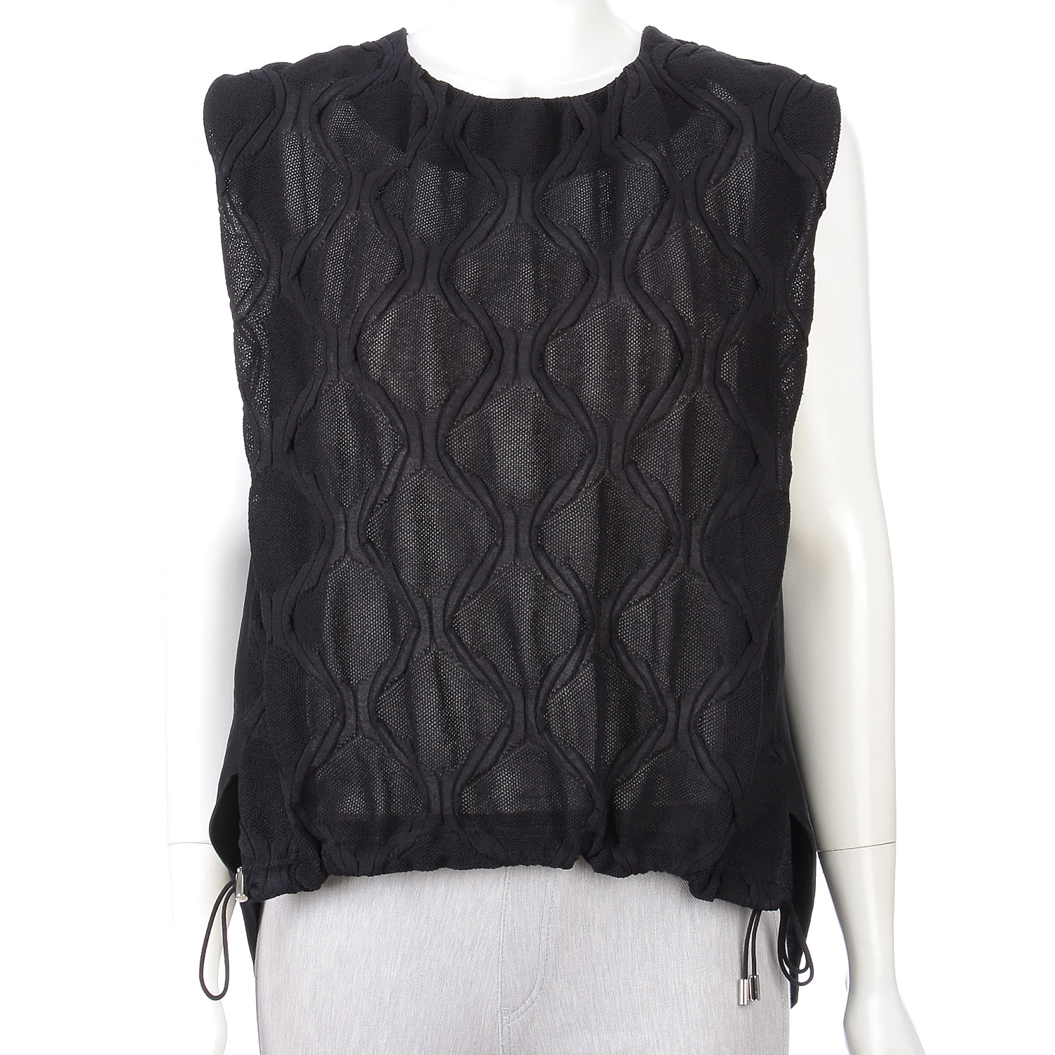 ハルズアミ バックフレアニットソー - 画像2