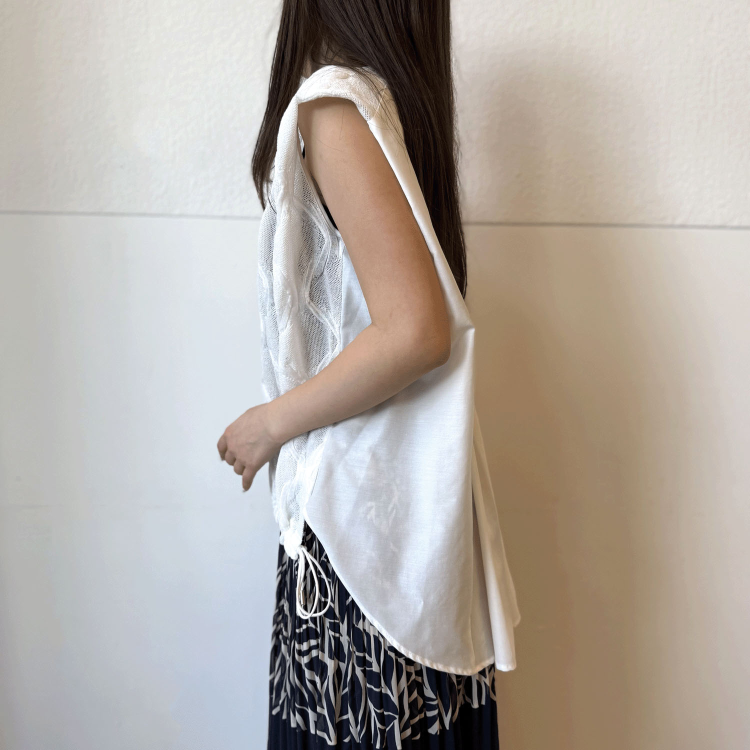 ハルズアミ バックフレアニットソー - 画像7