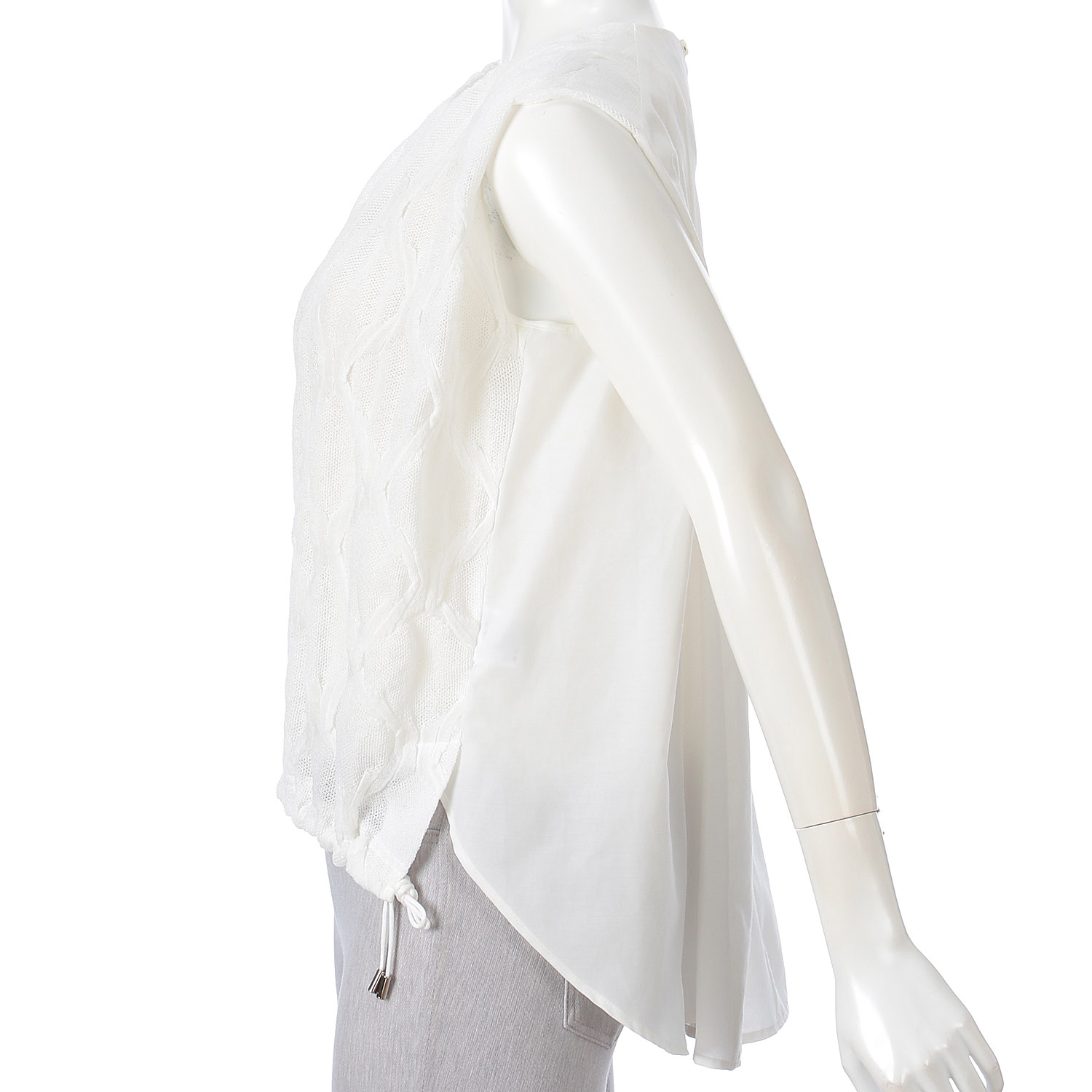 ハルズアミ バックフレアニットソー - 画像10