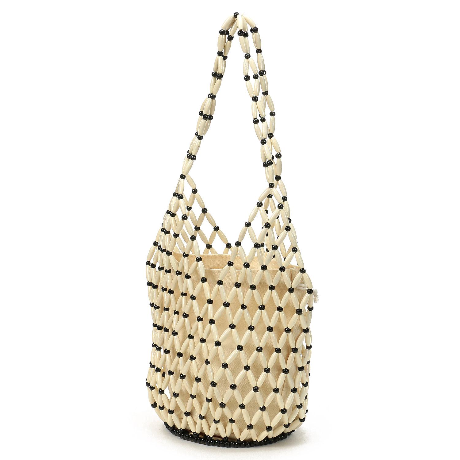 ボーダー編みバッグ - 画像9