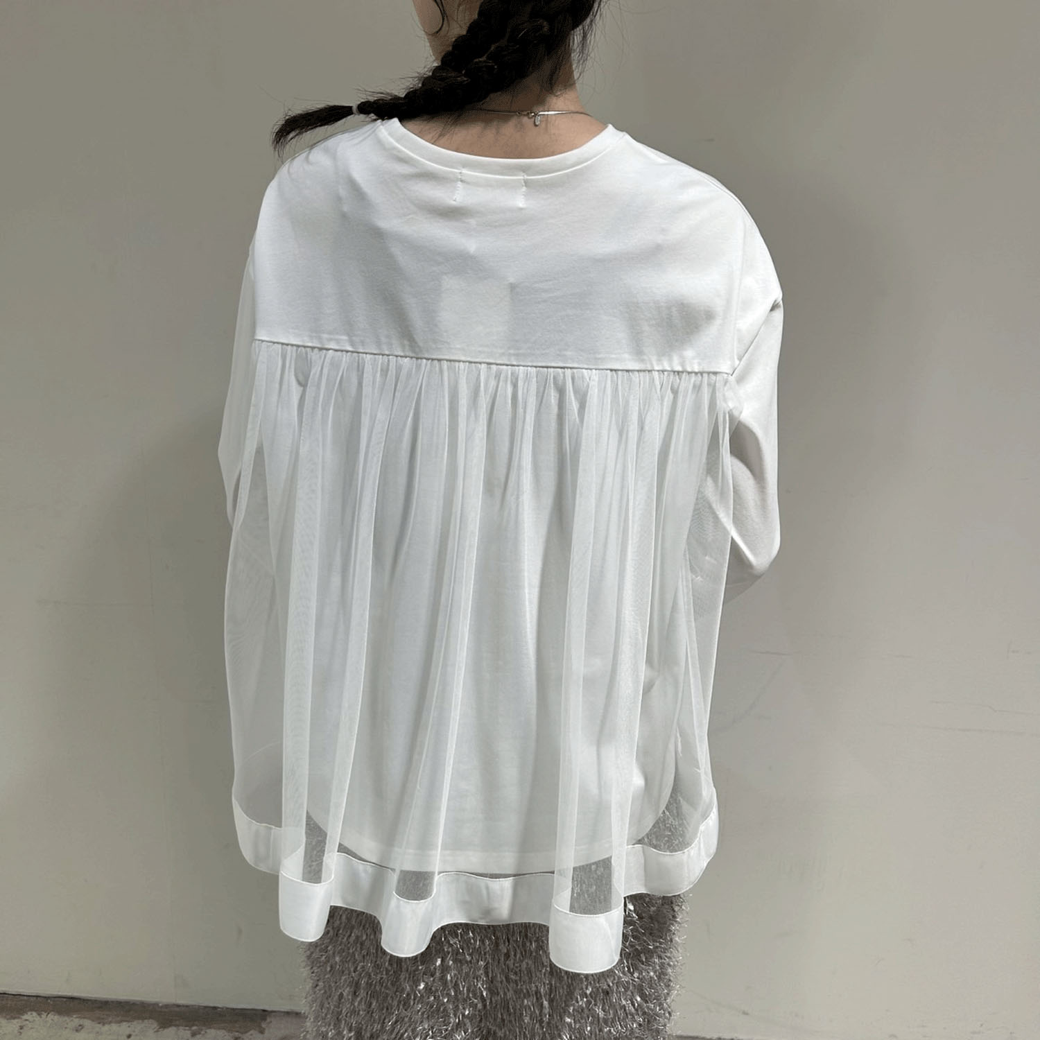 HERENCIA バックチュールプルオーバー - 画像8