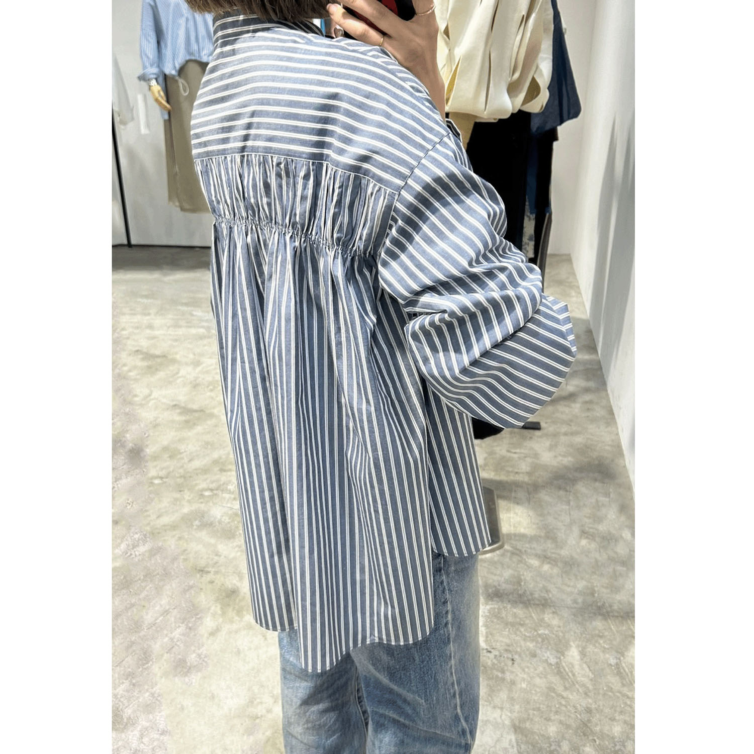 HERENCIA ストライプシャツ - 画像7