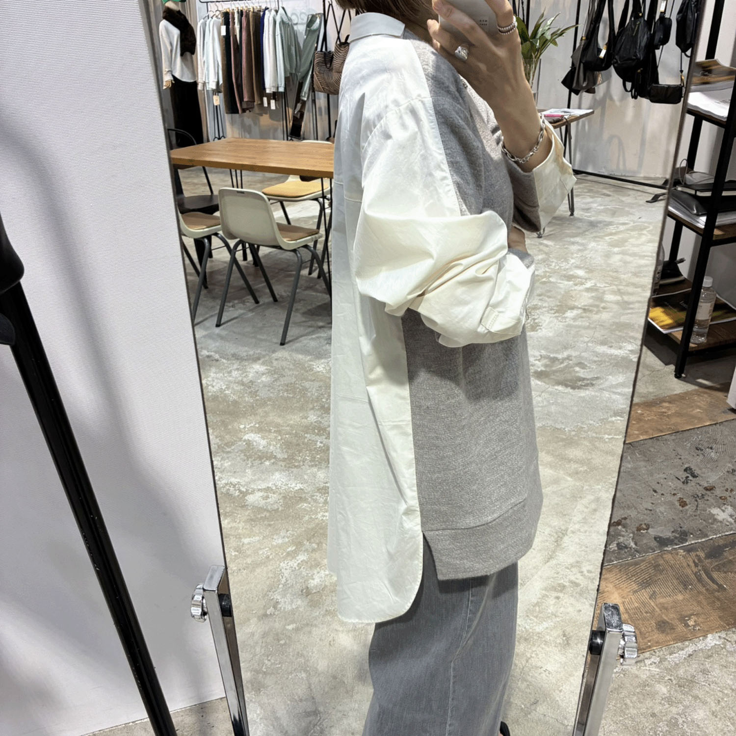 HERENCIA ドッキングシャツ - 画像6