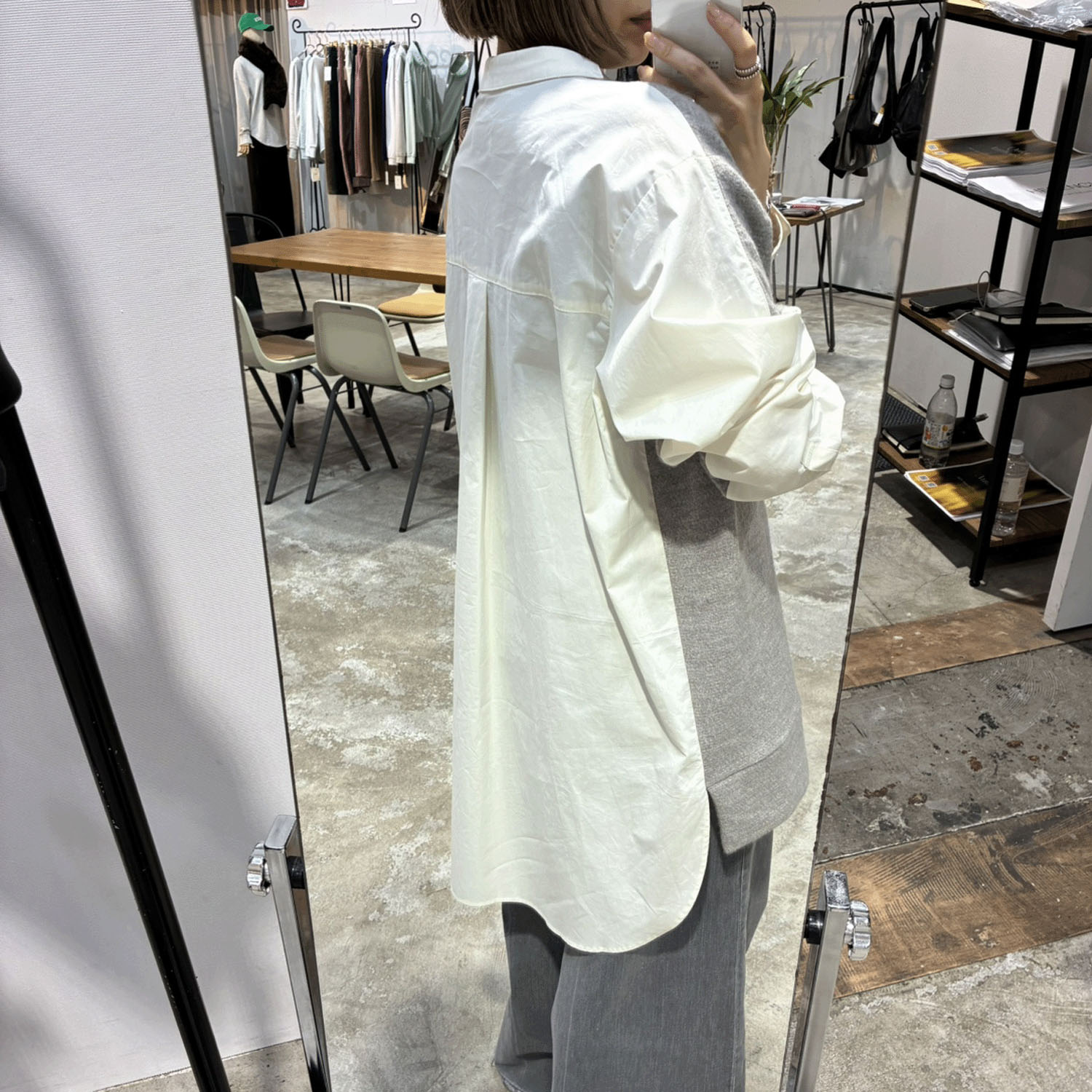 HERENCIA ドッキングシャツ - 画像7