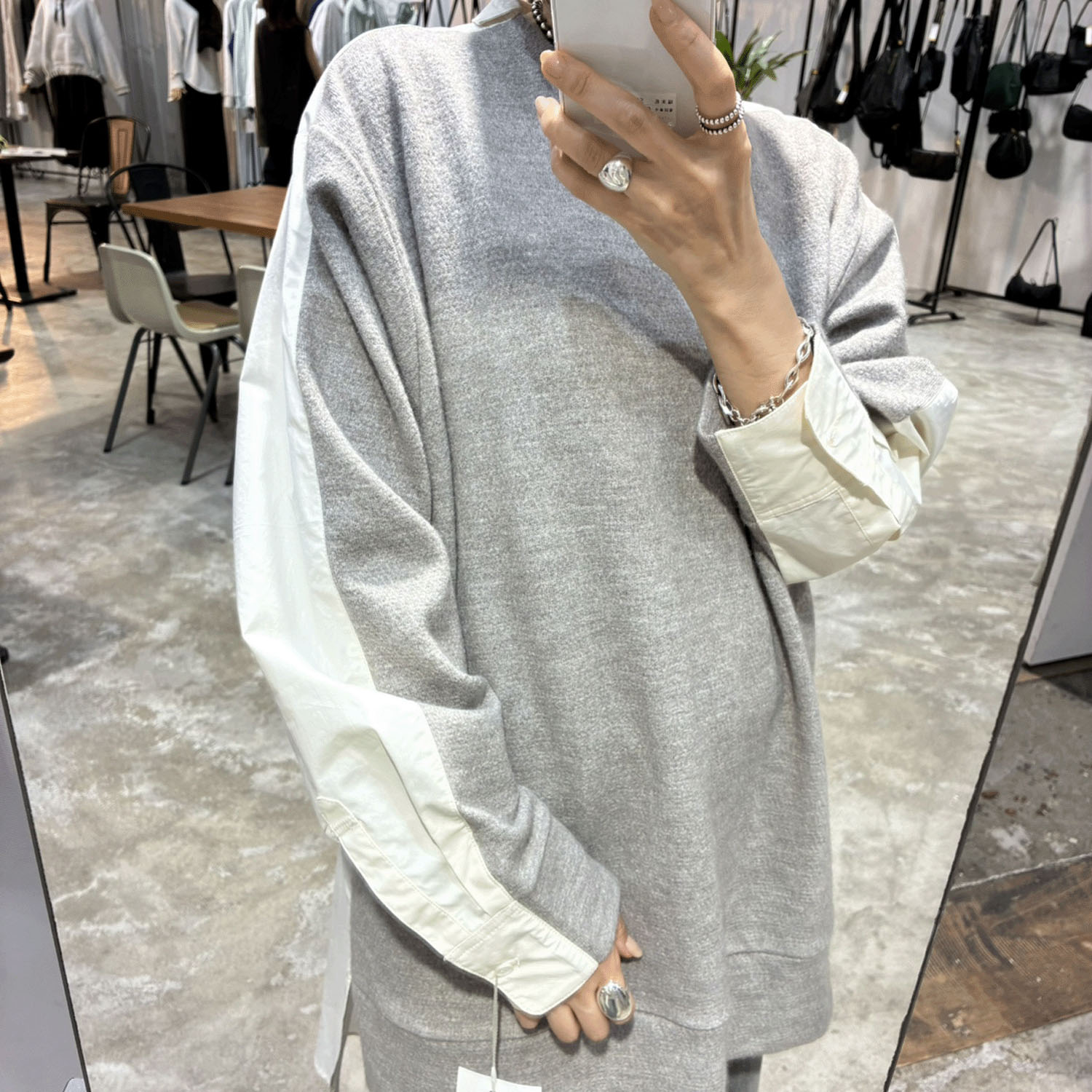 HERENCIA ドッキングシャツ