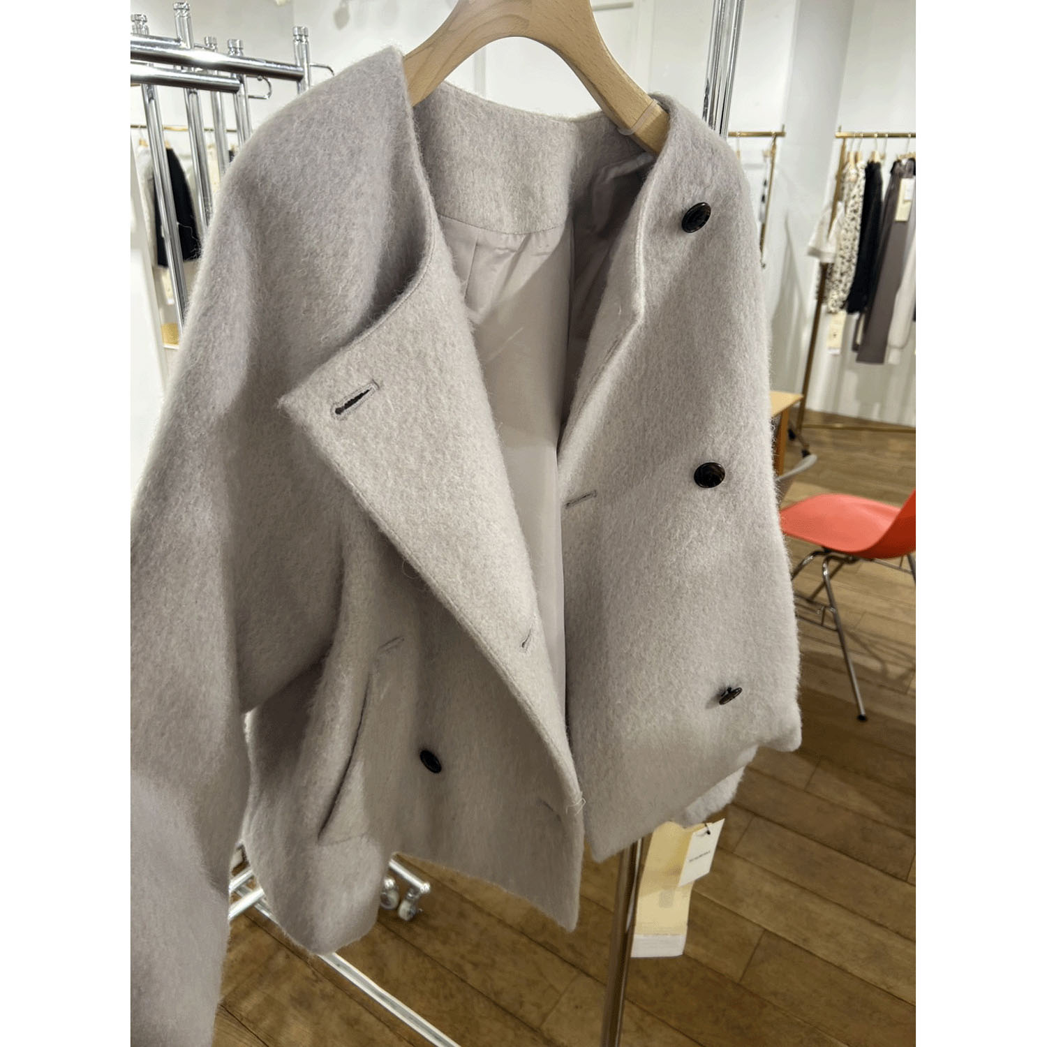 【Inata Live】アルパカシャギージャケット - 画像4